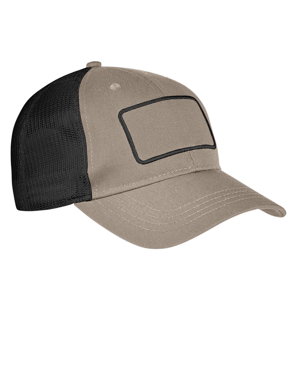 BA656T Big Accessories Patch Trucker Cap BA656T Big Accessories Patch Trucker Cap