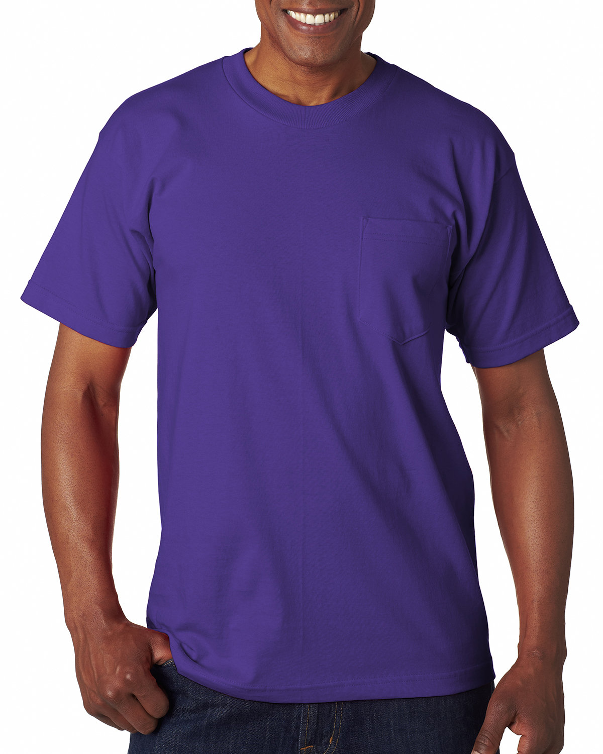 BA7100 Bayside Adult 6.1 oz., 100% Cotton Pocket T-Shirt BA7100 Bayside Adult 6.1 oz., 100% Cotton Pocket T-Shirt