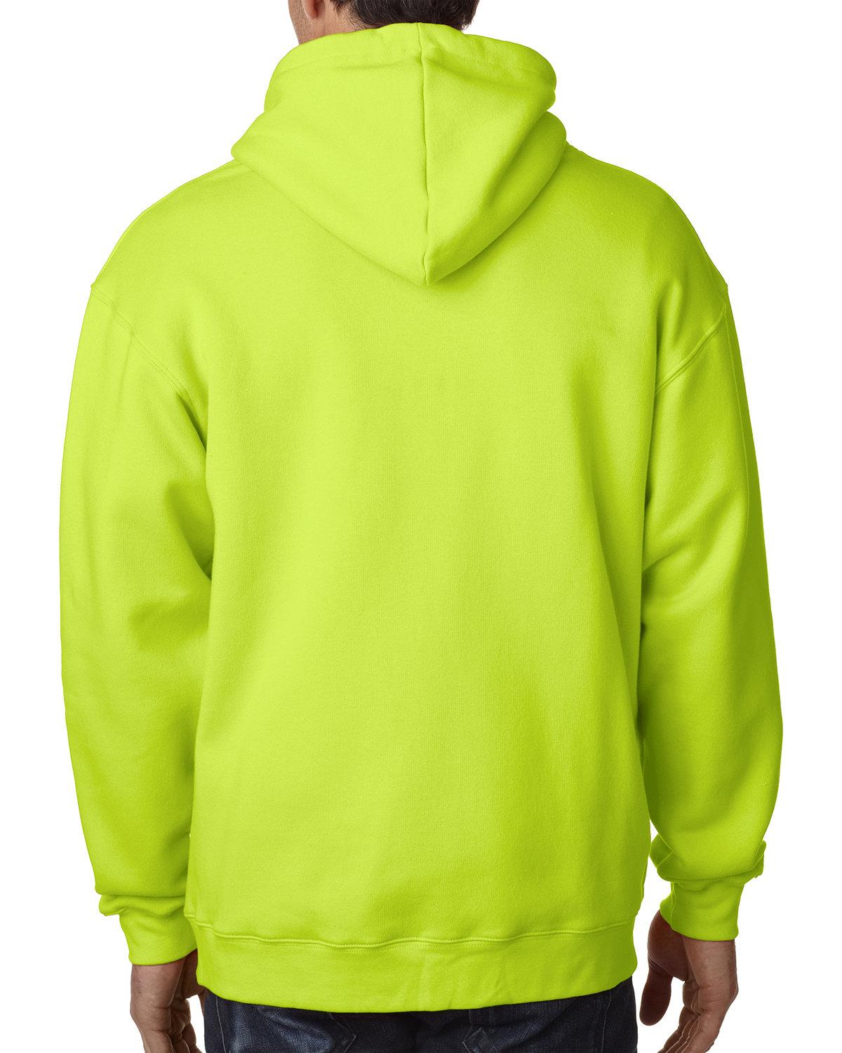 BA900 Bayside Adult 9.5oz., 80% cotton/20% polyester Full-Zip Hooded Sweatshirt BA900 Bayside Adult 9.5oz., 80% cotton/20% polyester Full-Zip Hooded Sweatshirt - Back Image