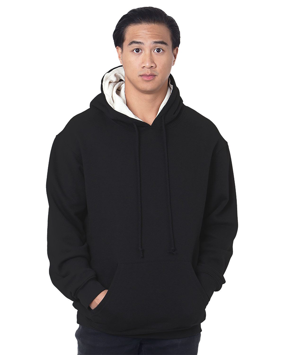 BA930 Bayside Adult Super Heavy Thermal-Lined Hooded Sweatshirt BA930 Bayside Adult Super Heavy Thermal-Lined Hooded Sweatshirt