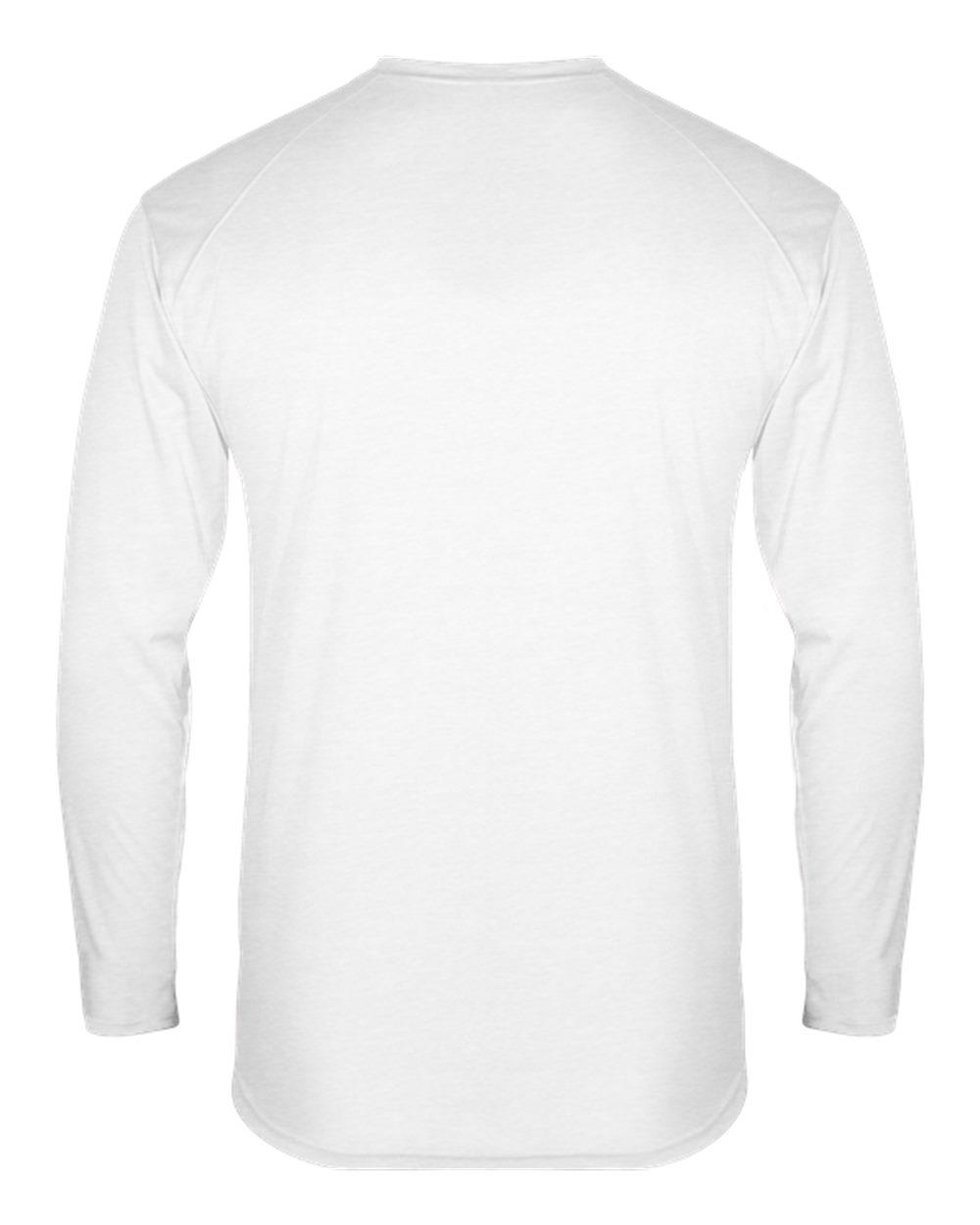 1001 Badger FitFlex Performance Long Sleeve T-Shirt - Back Image