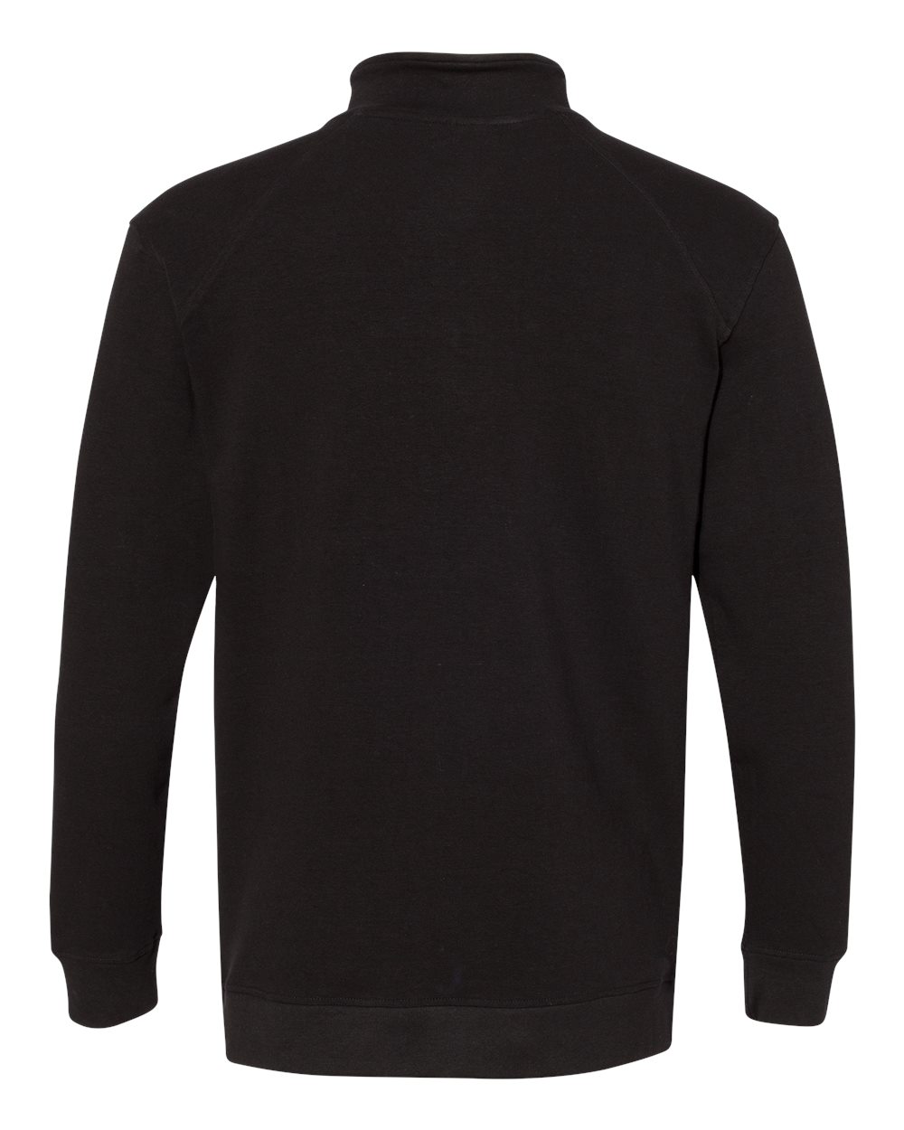 1060 Badger FitFlex French Terry Quarter-Zip Sweatshirt - Back Image