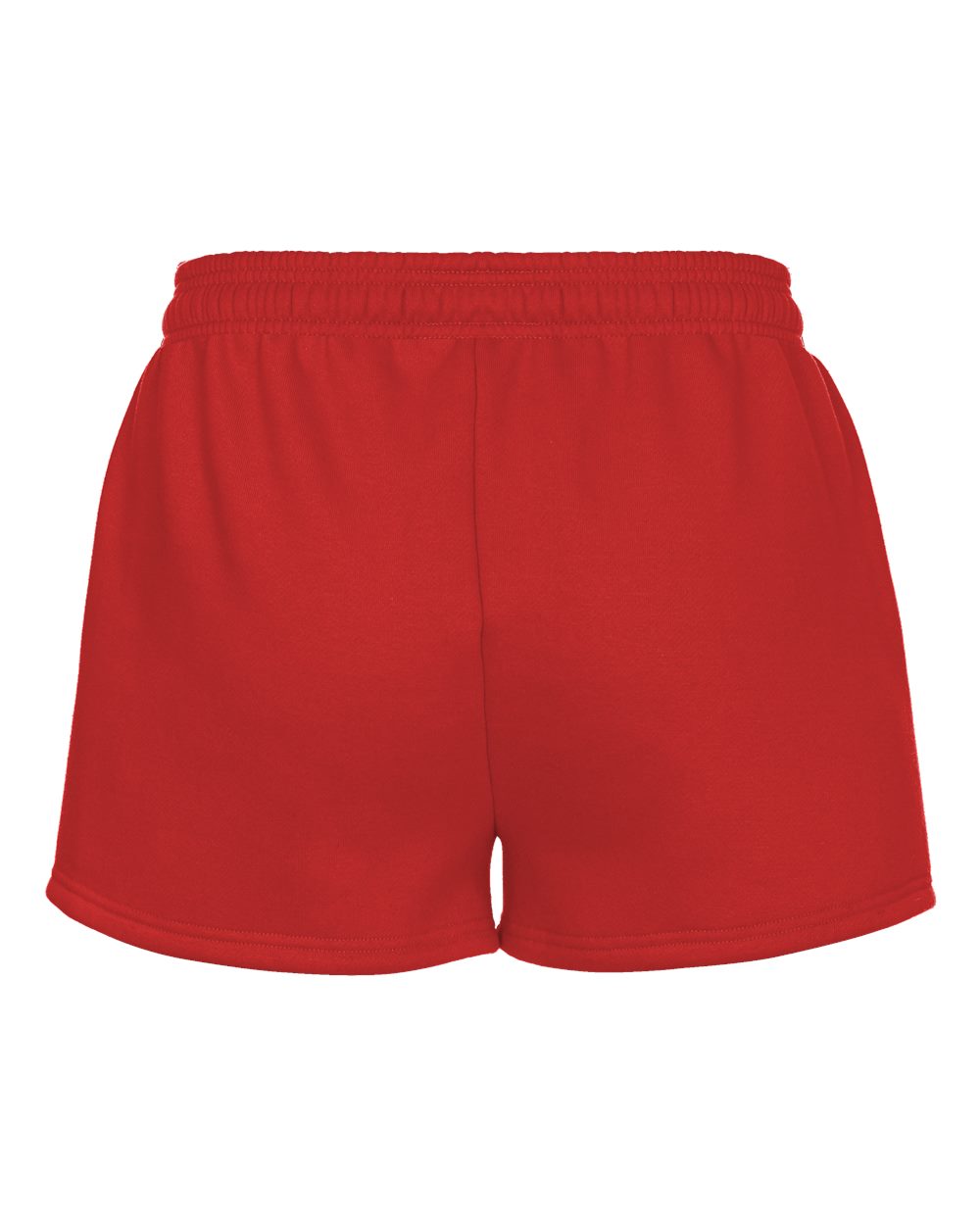1203 Badger Womens Athletic Fleece Shorts - Back Image