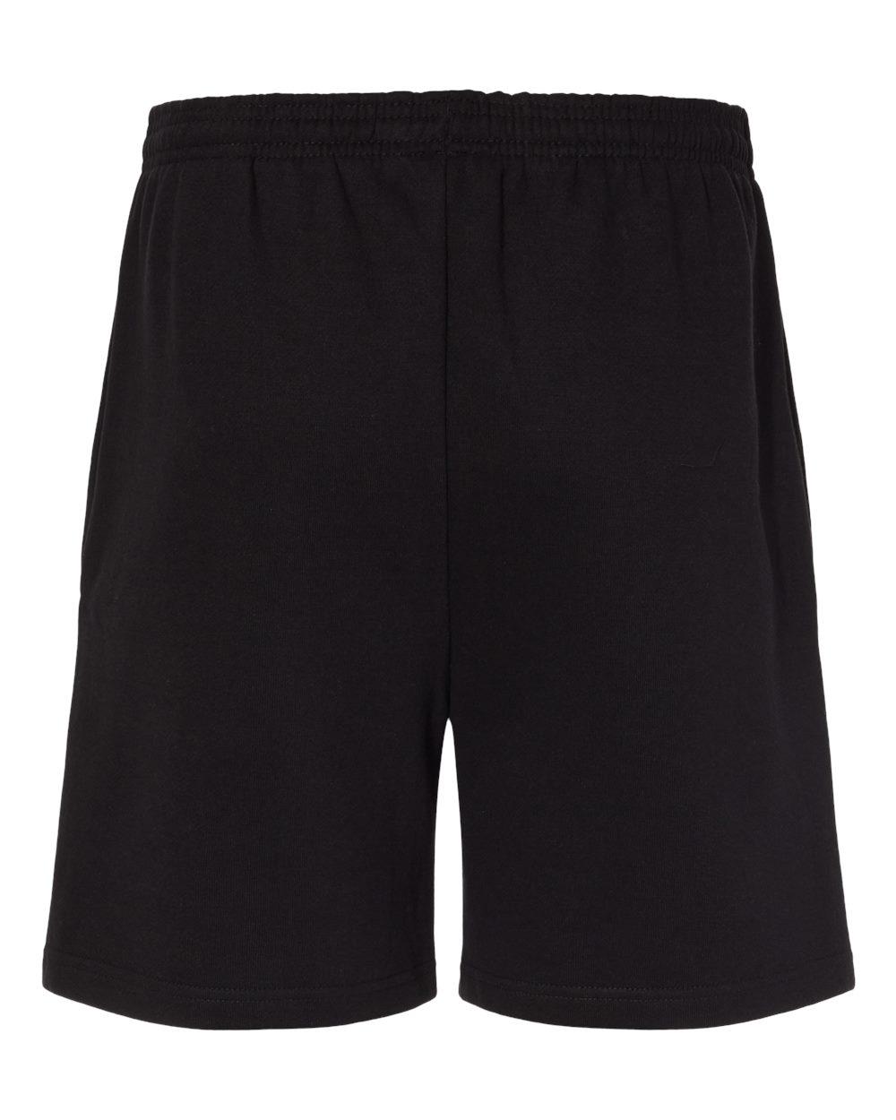 1207 Badger Athletic Fleece Shorts - Back Image