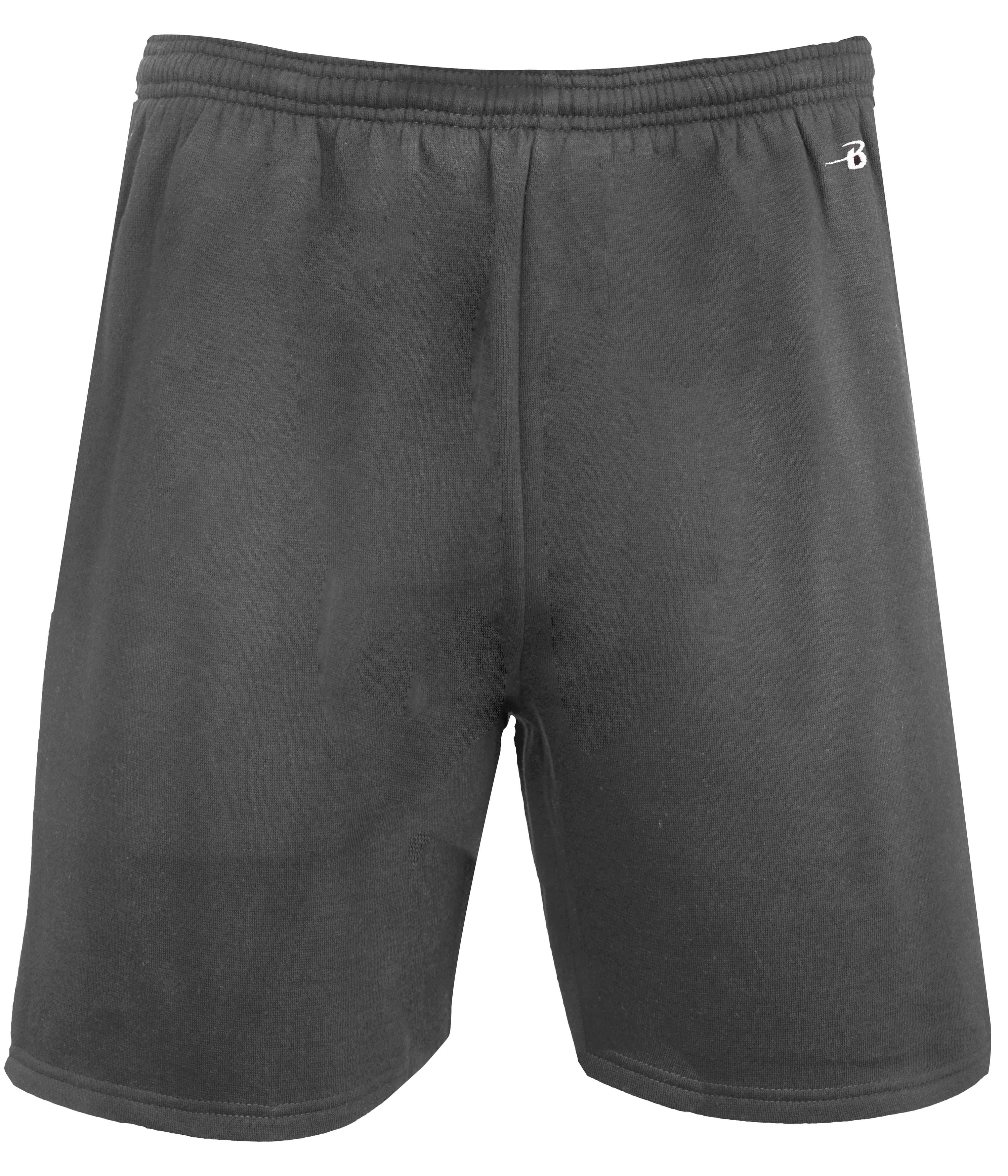 120700 BADGER ATHLETIC FLEECE 7"" SHORT 120700 BADGER ATHLETIC FLEECE 7"" SHORT