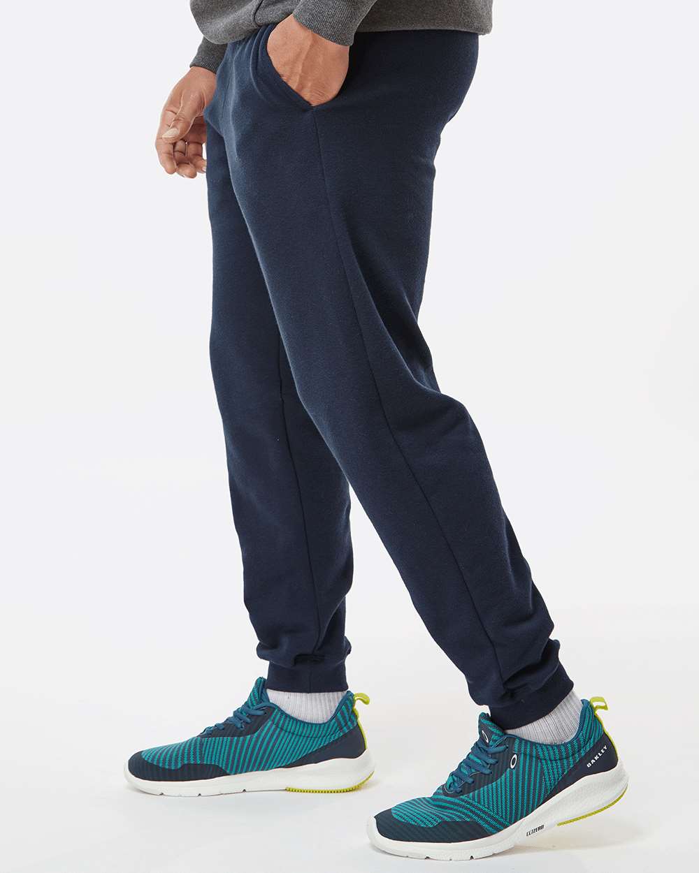 1215 Badger Sport Athletic Fleece Joggers - Siide Image