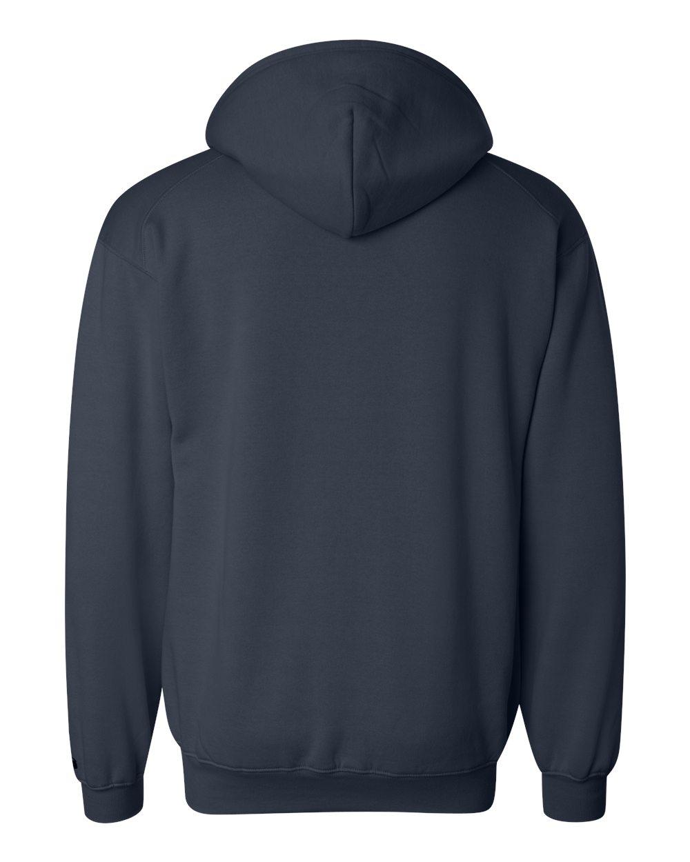 1254 Badger Hooded Sweatshirt - Back Image