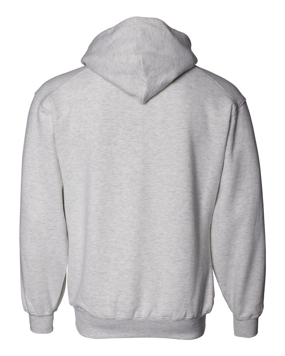 1254 Badger Hooded Sweatshirt 1254 Badger Hooded Sweatshirt - Back Image