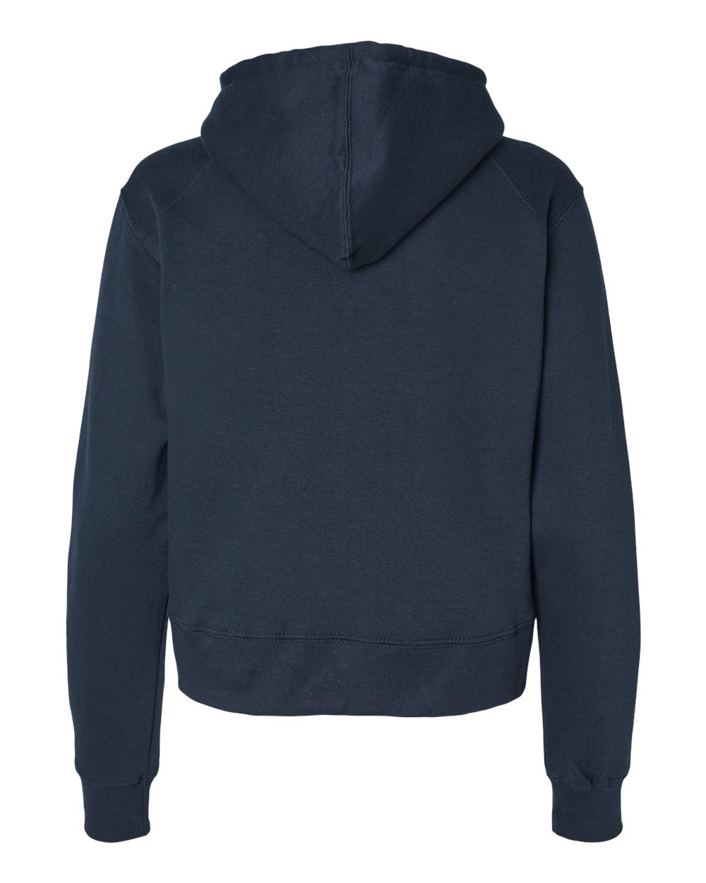1261 Badger Womens Crop Hooded Sweatshirt - Back Image