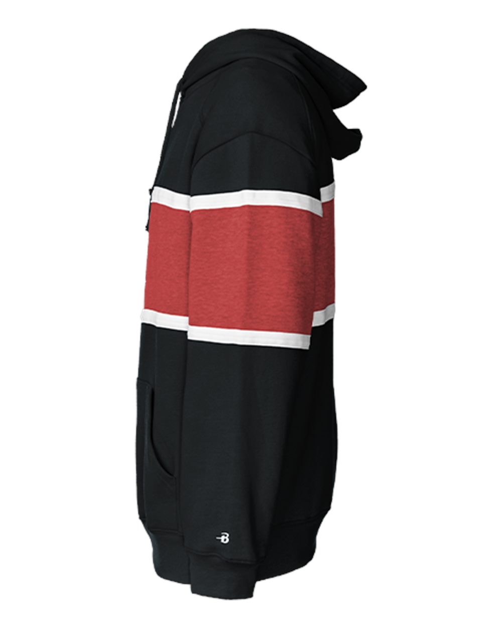 1282 Badger United Athletic Fleece Hooded Sweatshirt - Siide Image