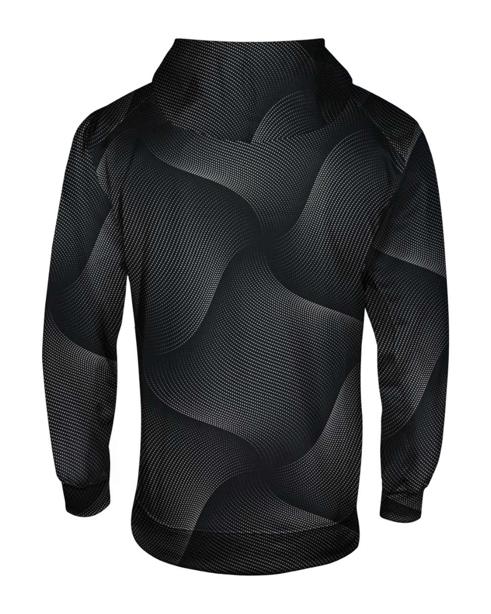 1413 Badger Warp Hooded Sweatshirt - Back Image