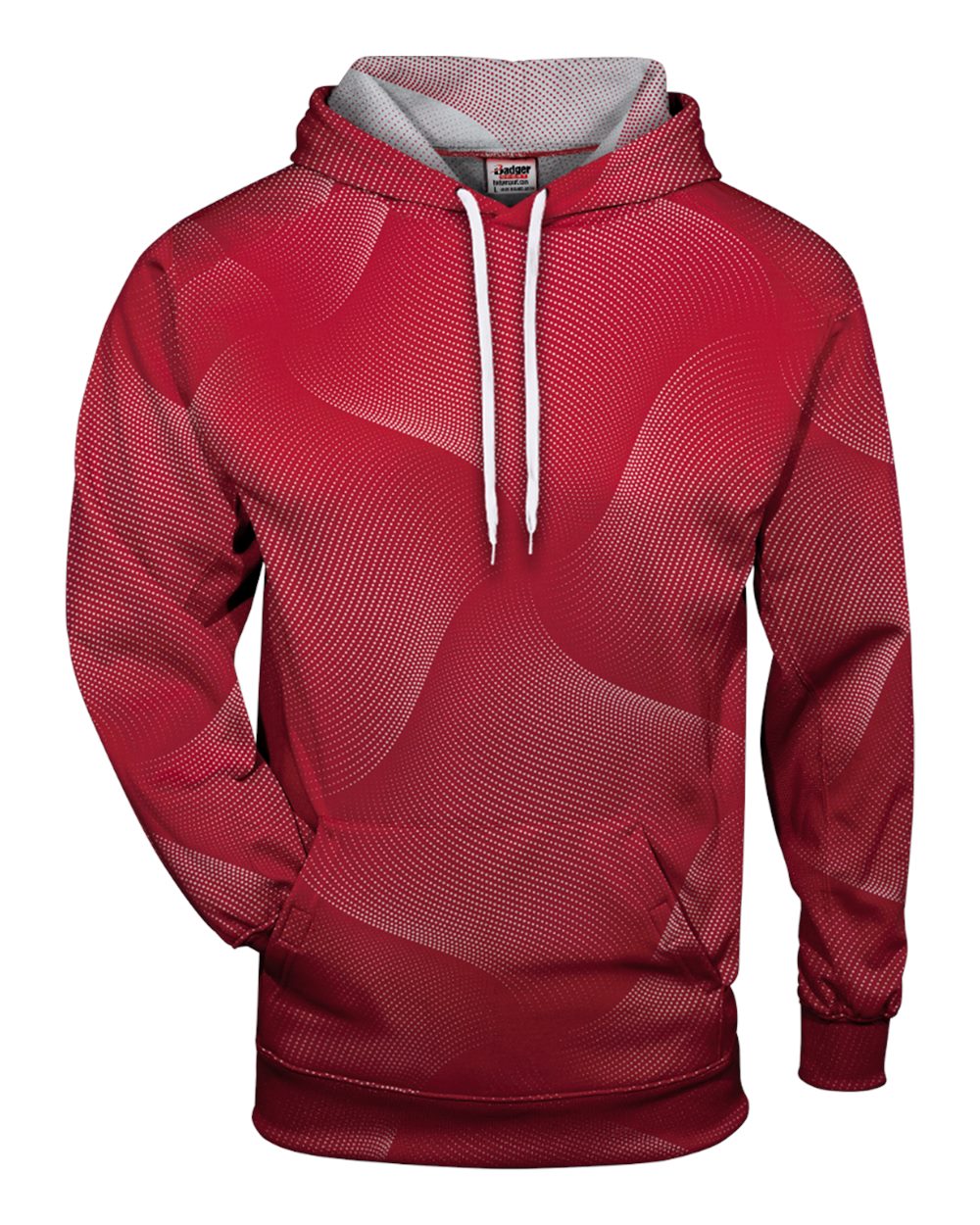 1413 Badger Warp Hooded Sweatshirt
