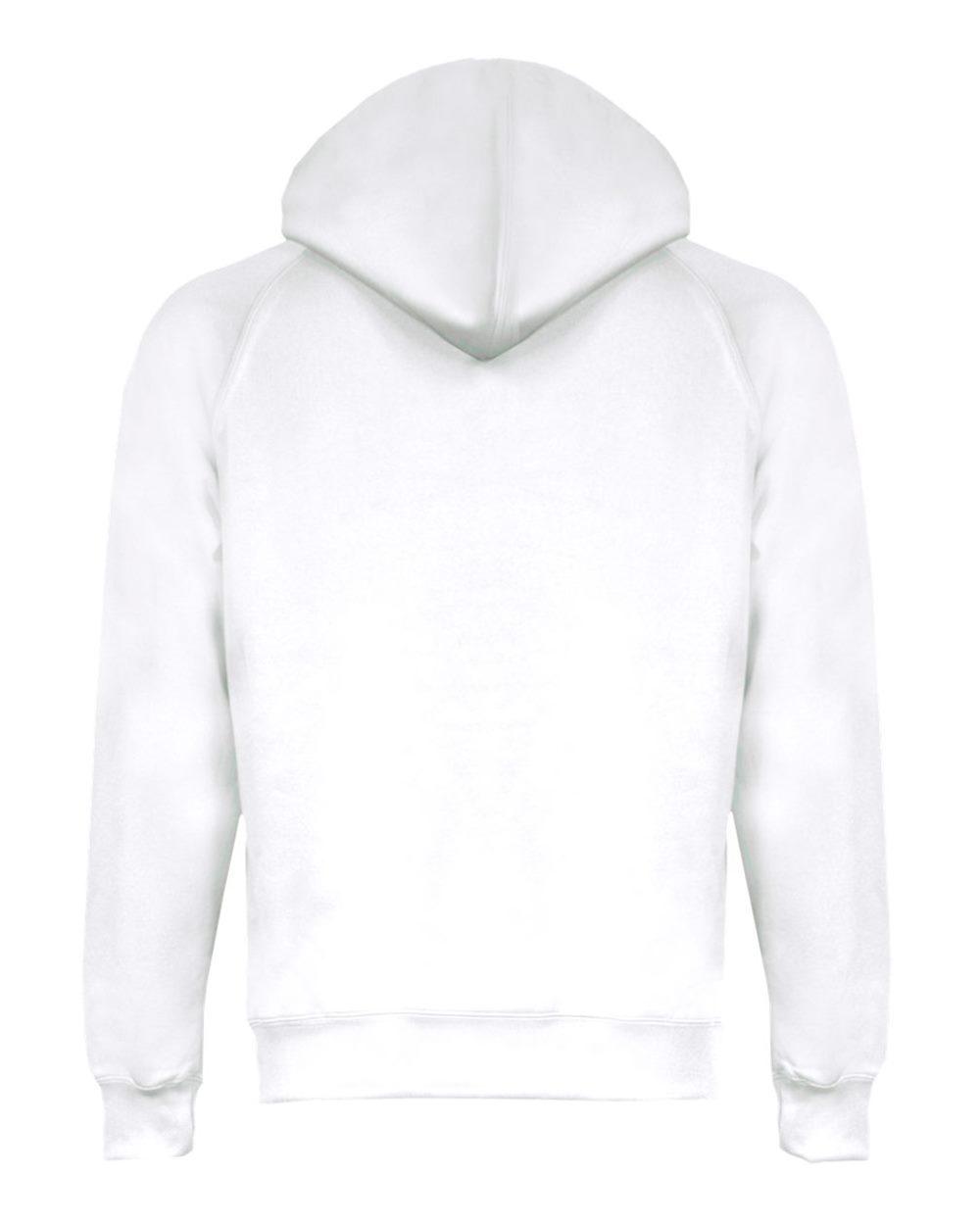 1460 Badger Womens Performance Fleece Hooded Sweatshirt - Back Image