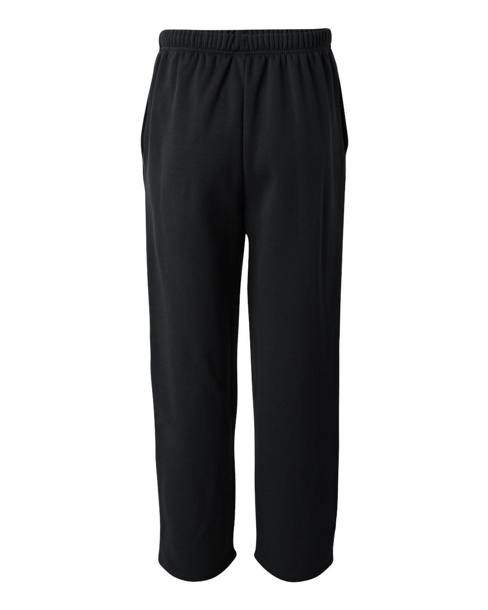 1478 Badger Performance Fleece Open-Bottom Sweatpants - Back Image