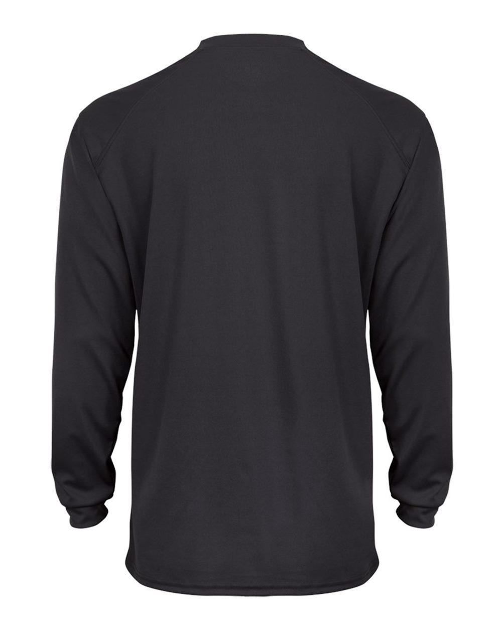 2104 Badger Youth B-Core Long Sleeve T-Shirt - Back Image
