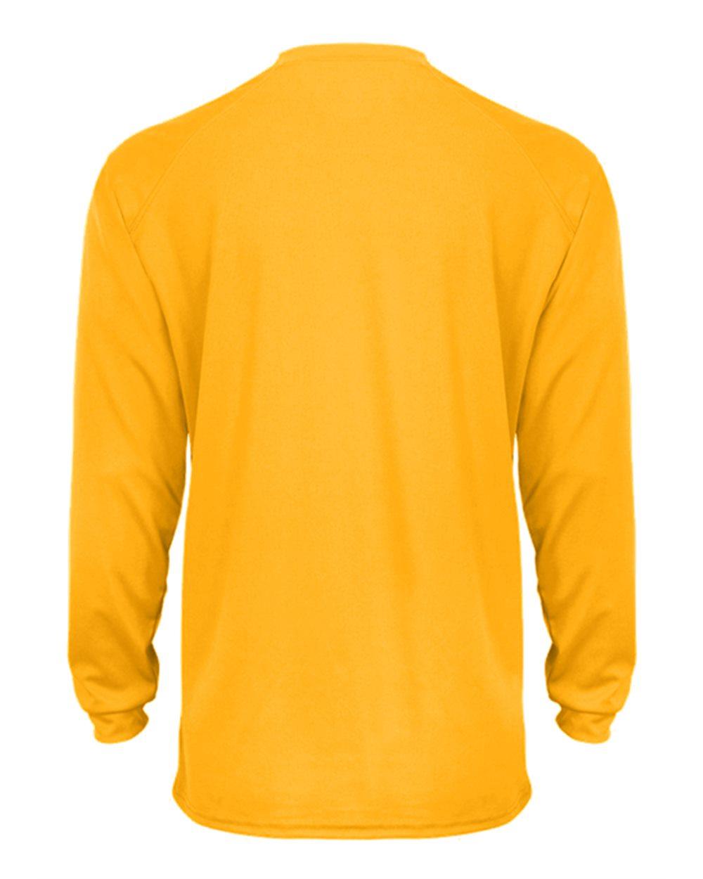 2104 Badger Youth B-Core Long Sleeve T-Shirt - Back Image