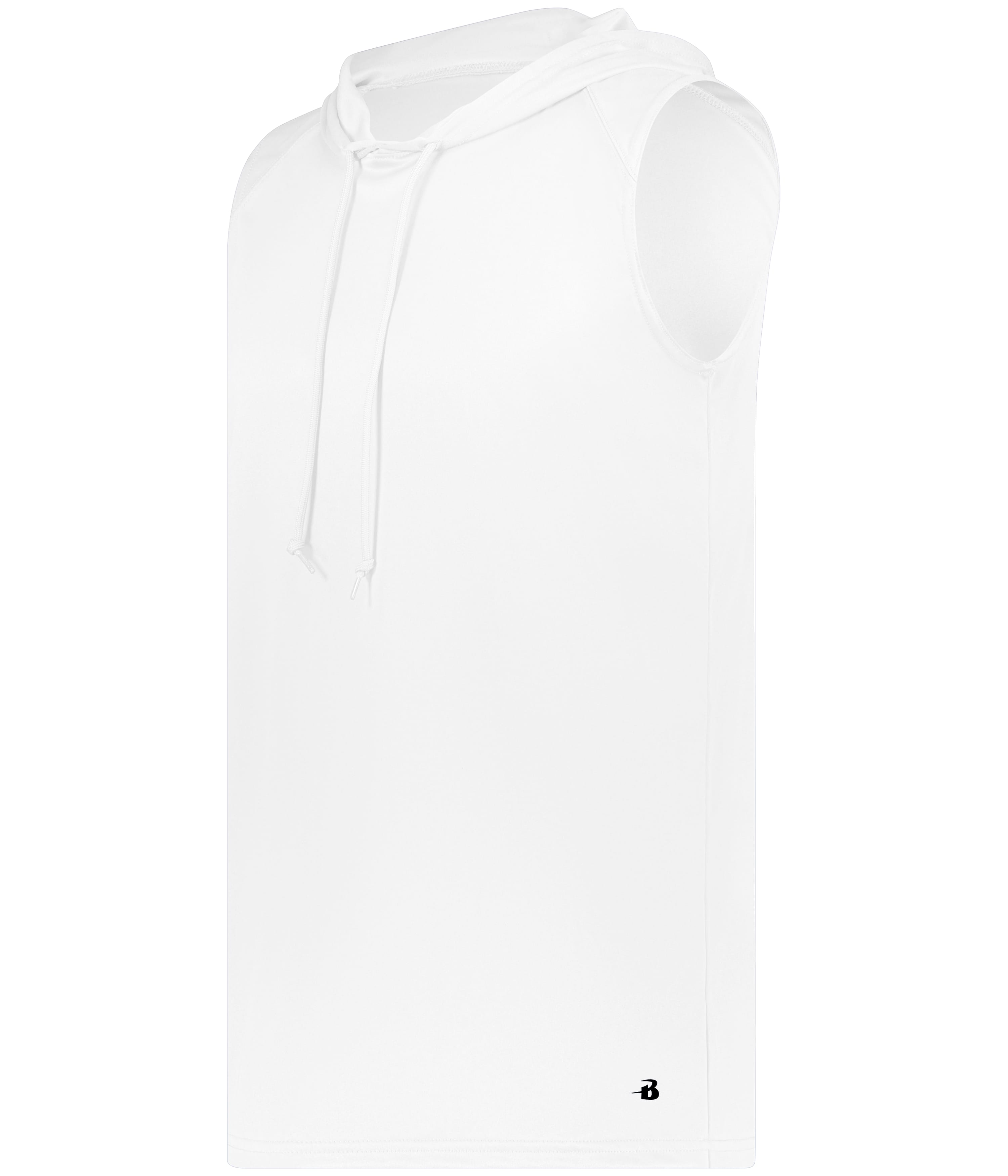 210800 BADGER YOUTH B-CORE SLEEVELESS HOODIE