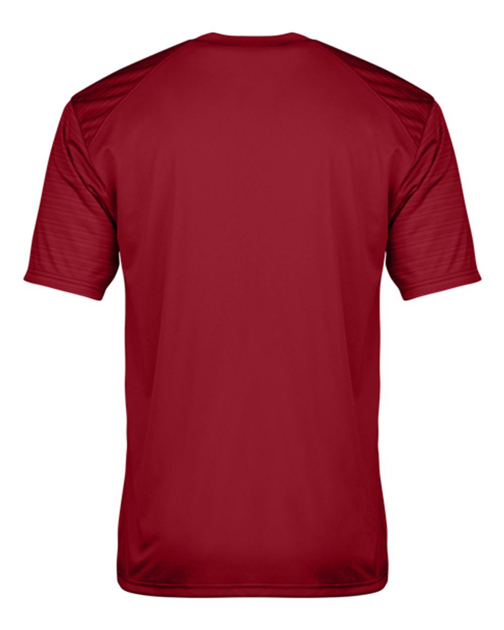 2125 Badger Youth Sport Stripe T-Shirt - Back Image