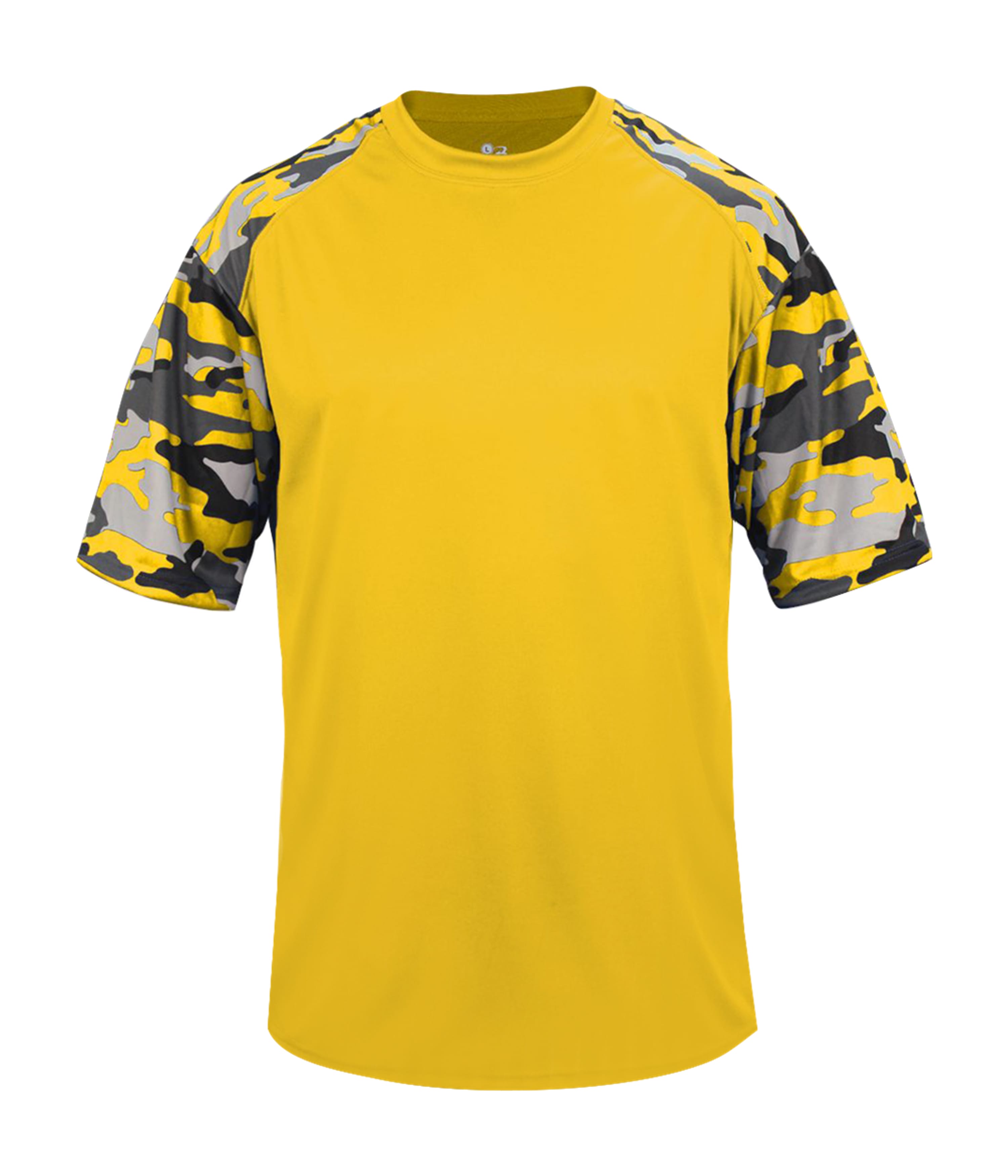 214100 BADGER YOUTH CAMO SPORT TEE