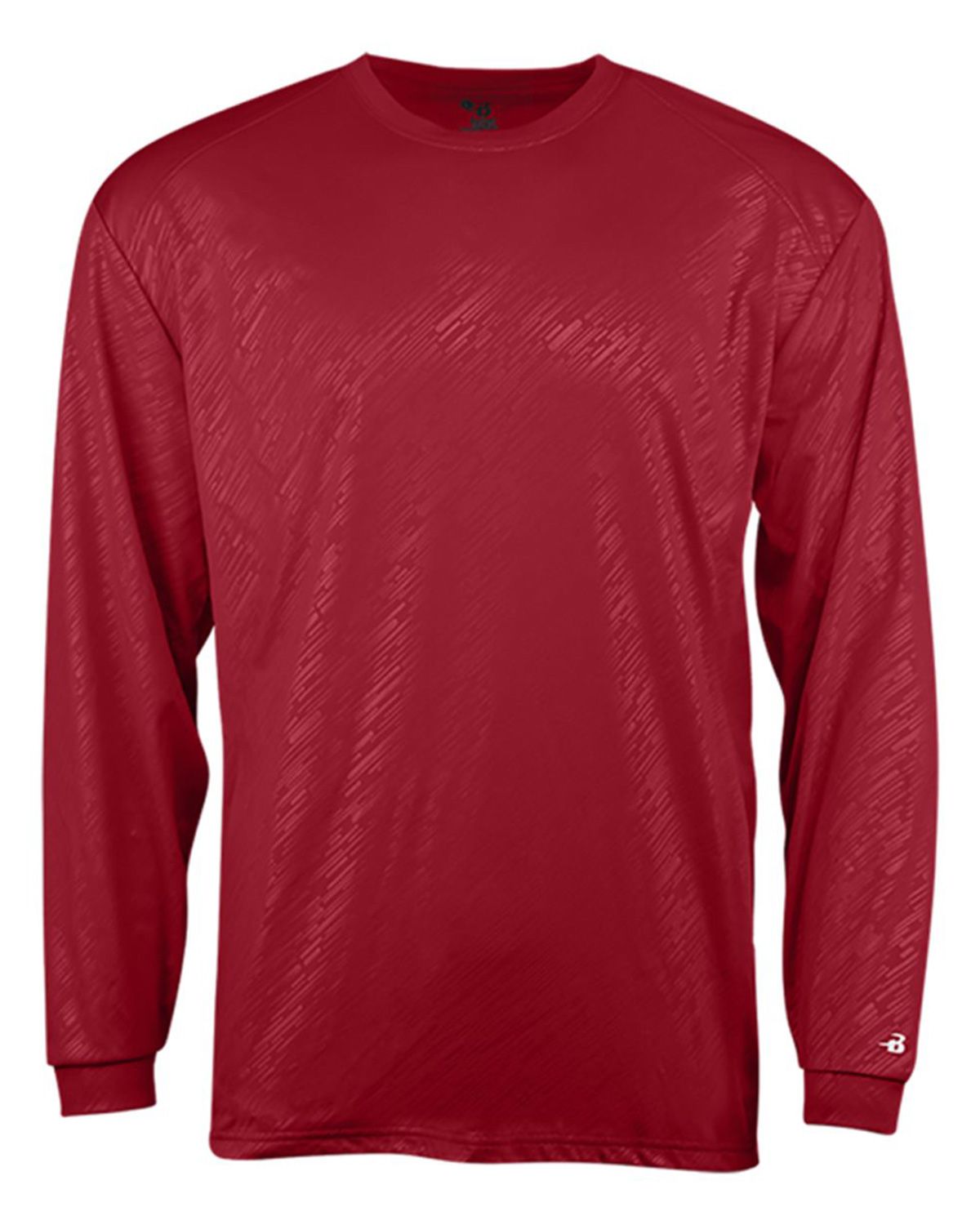 2145 Badger Youth Line Embossed Long Sleeve T-Shirt