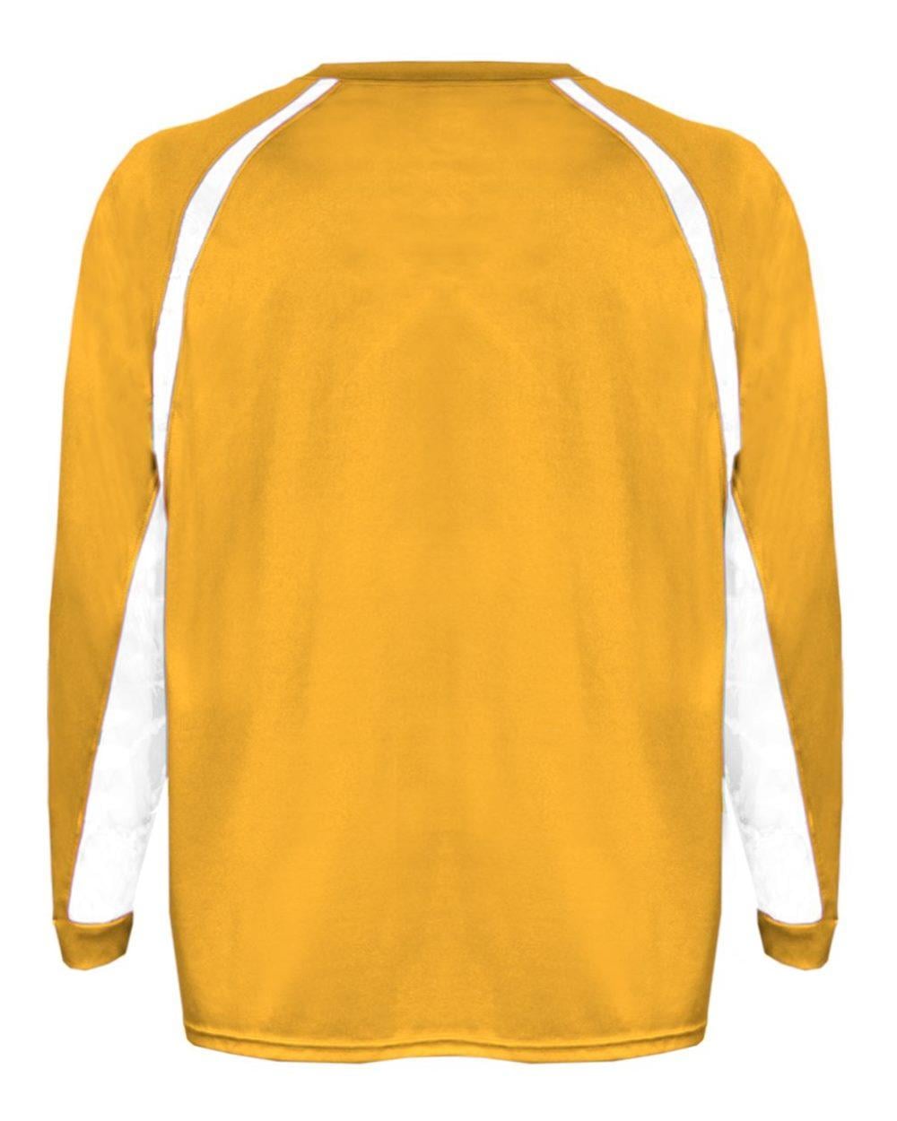 2154 Badger Youth B-Core Hook Long Sleeve T-Shirt 2154 Badger Youth B-Core Hook Long Sleeve T-Shirt - Back Image