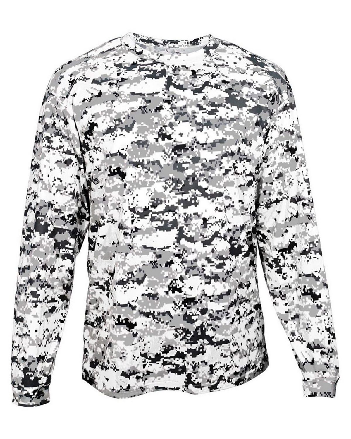 2184 Badger Youth Digital Camo Long Sleeve T-Shirt 2184 Badger Youth Digital Camo Long Sleeve T-Shirt