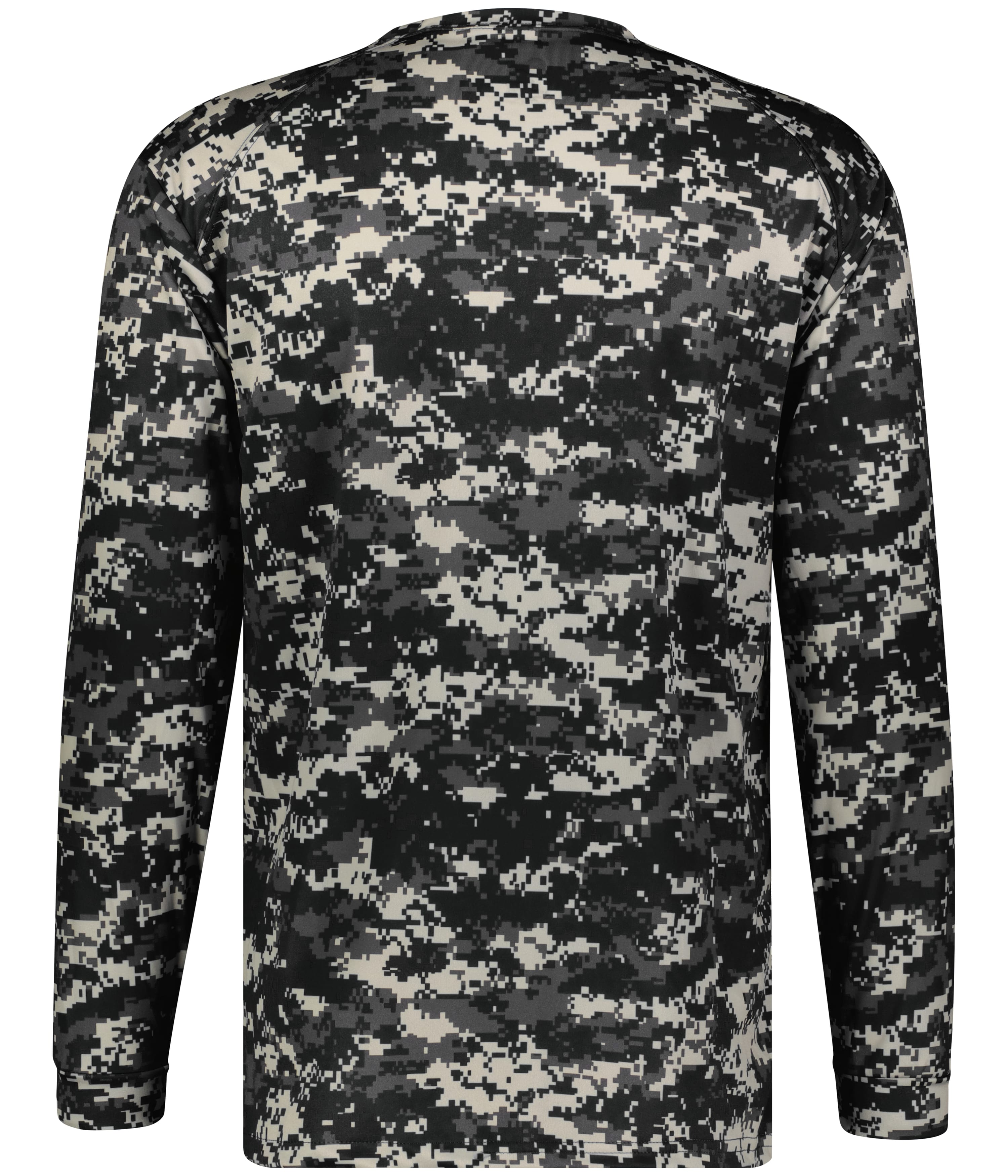 218400 BADGER YOUTH DIGITAL LONG SLEEVE TEE - Back Image