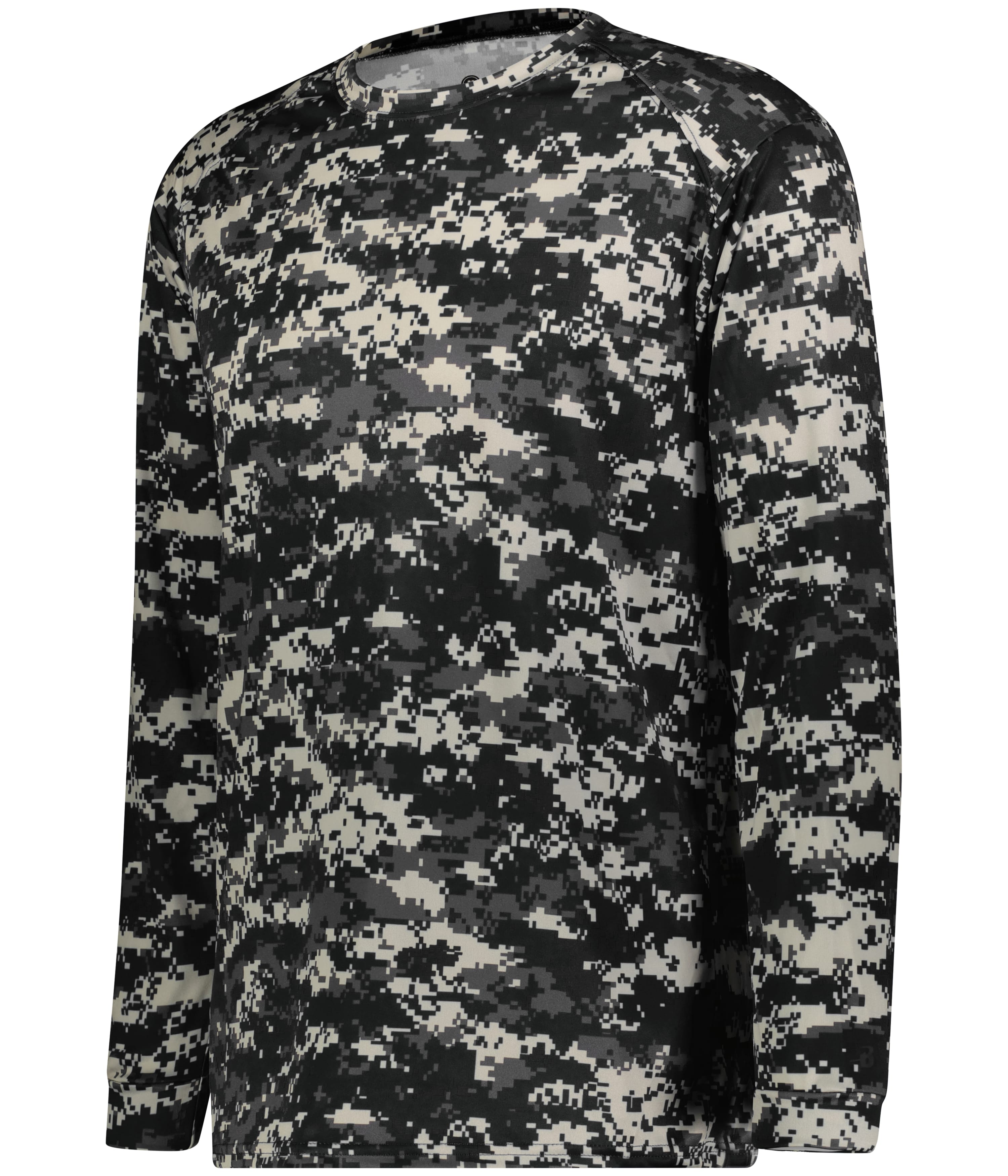 218400 BADGER YOUTH DIGITAL LONG SLEEVE TEE