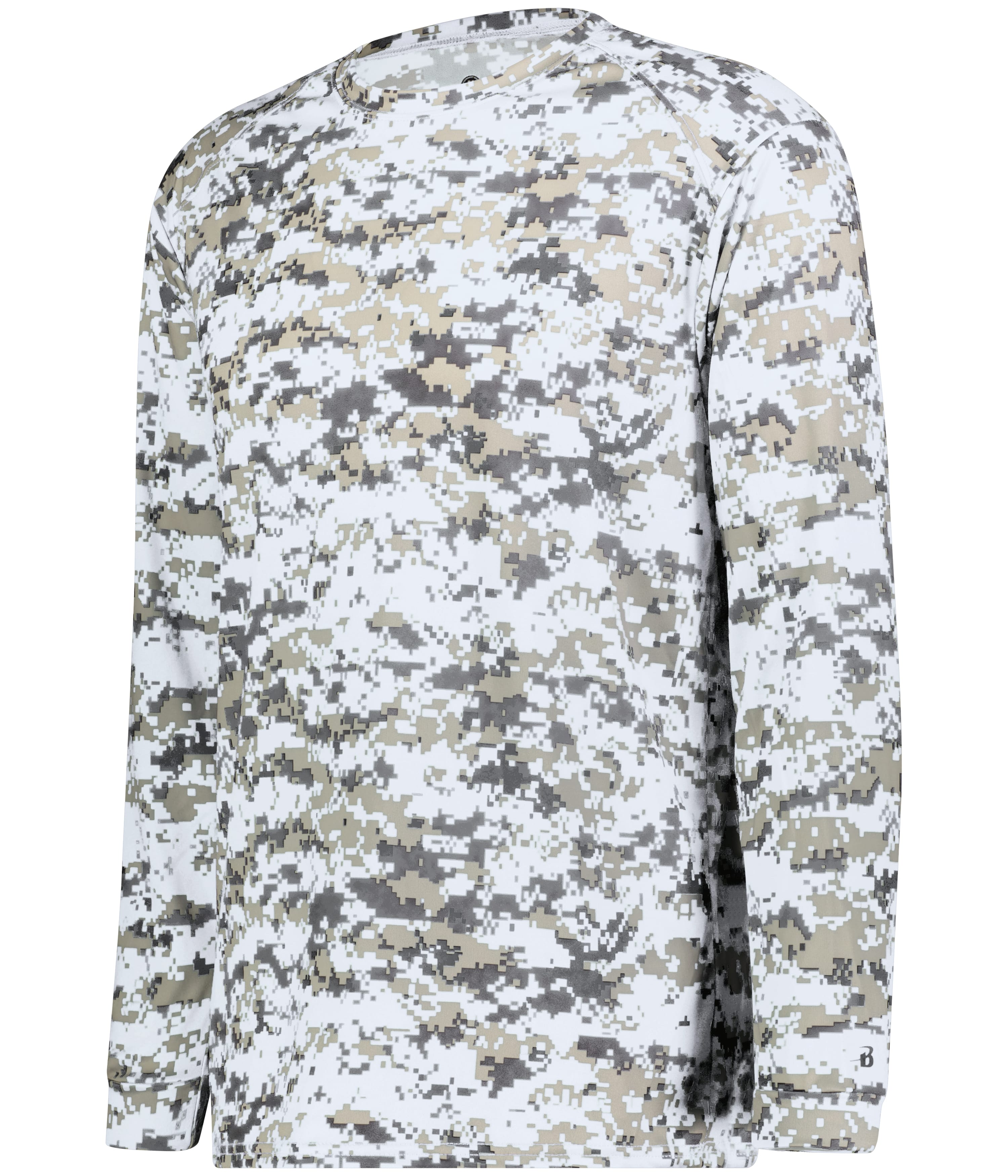 218400 BADGER YOUTH DIGITAL LONG SLEEVE TEE