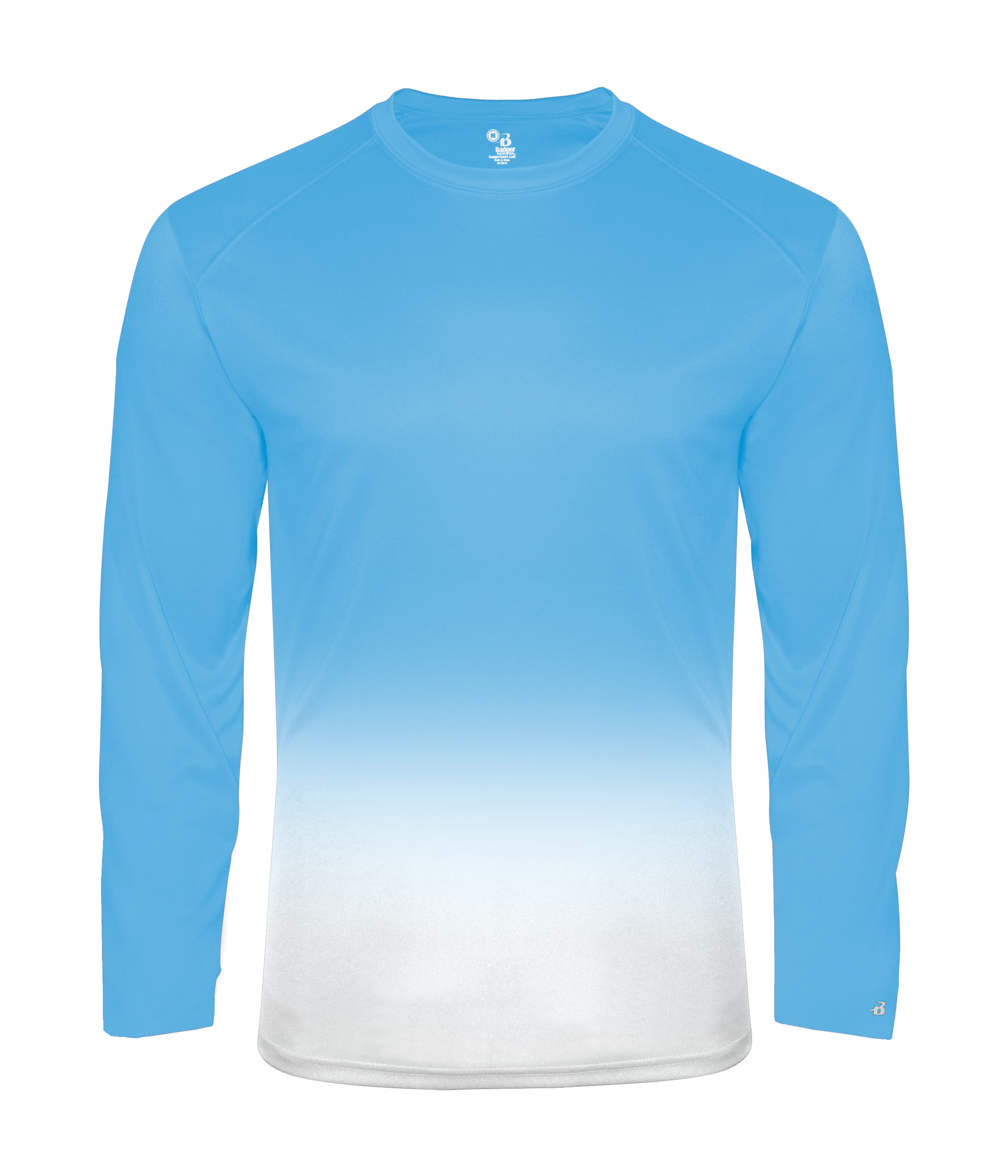 220400 BADGER OMBRE L/S YOUTH TEE 220400 BADGER OMBRE L/S YOUTH TEE