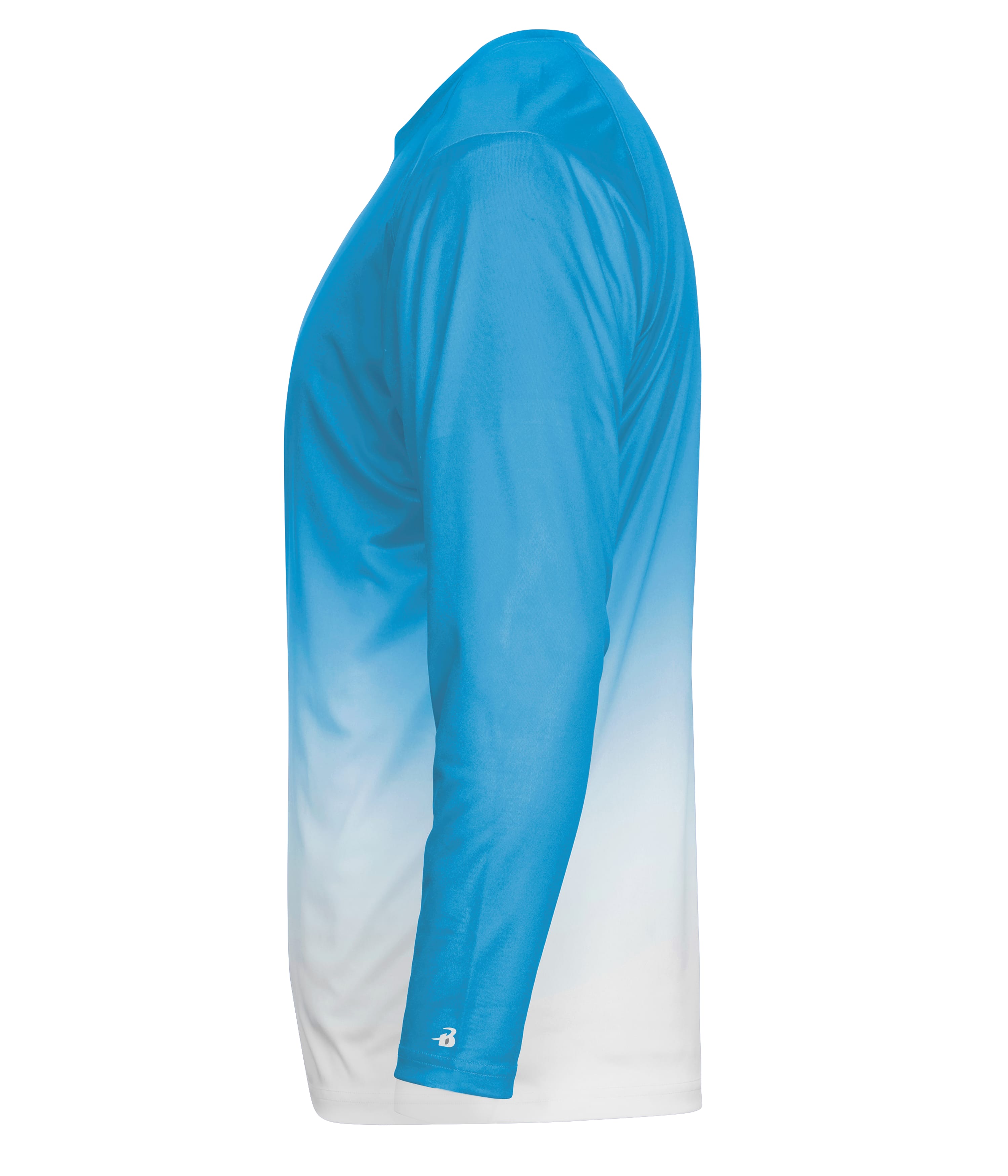 220400 BADGER OMBRE L/S YOUTH TEE 220400 BADGER OMBRE L/S YOUTH TEE - Siide Image