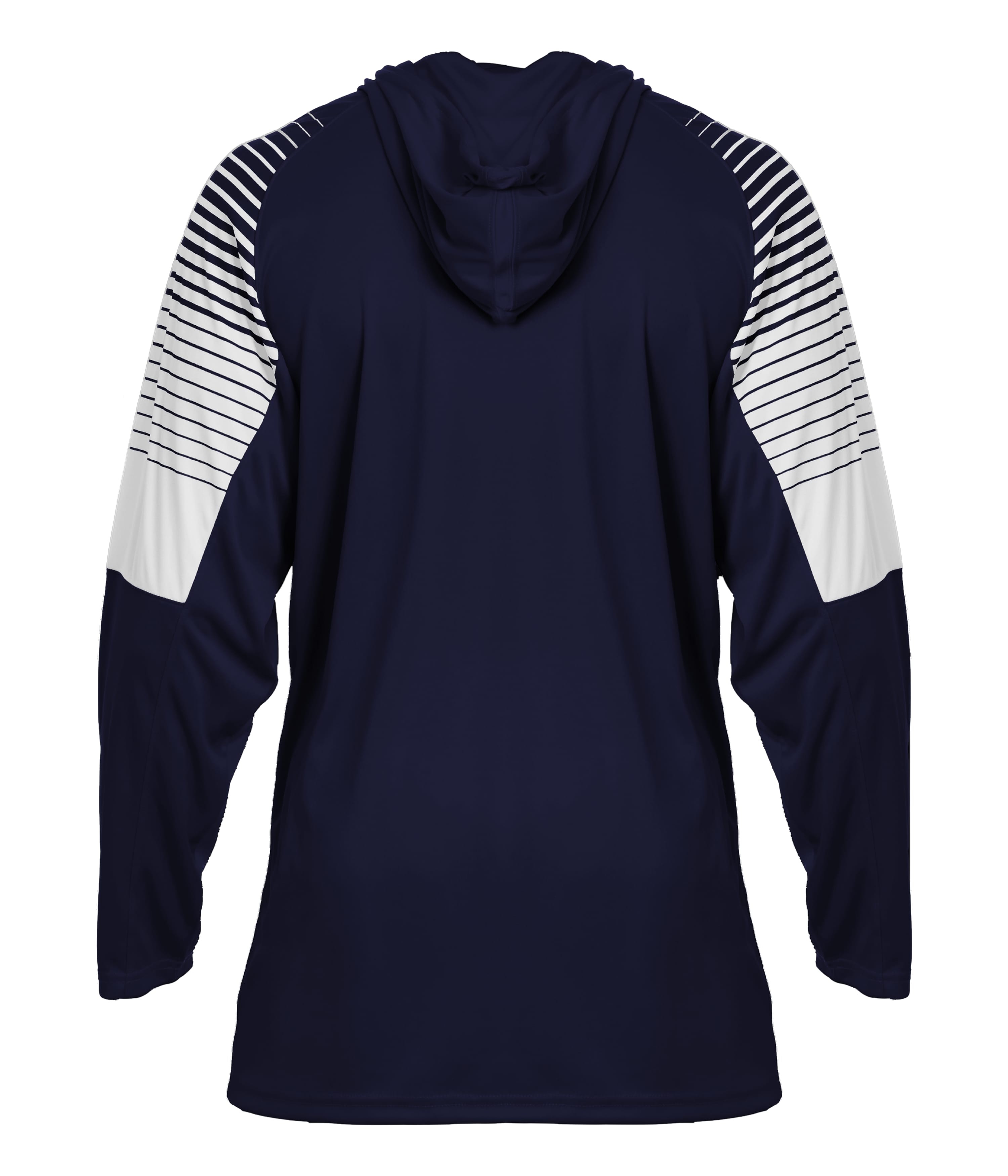 221100 BADGER LINEUP YOUTH HOOD TEE - Back Image