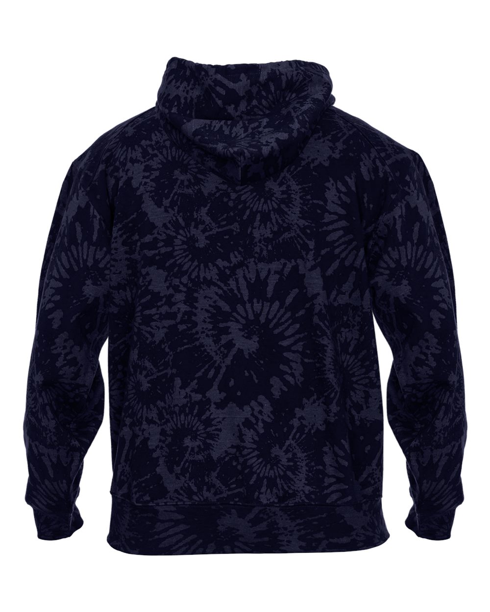2275 Badger Youth Tie-Dyed Triblend Hooded Sweatshirt - Back Image