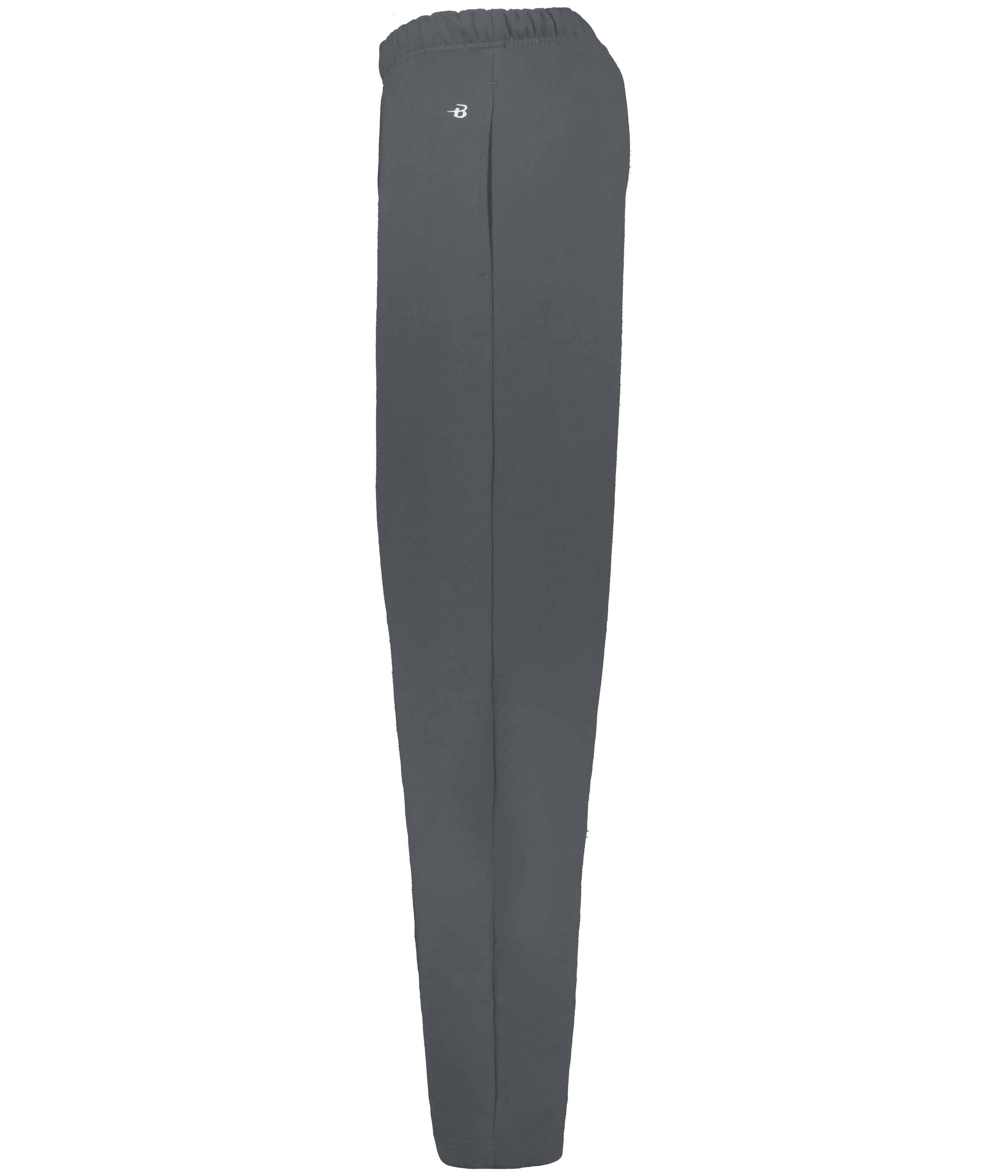 227700 BADGER Open Bottom Fleece Youth Pant - Siide Image