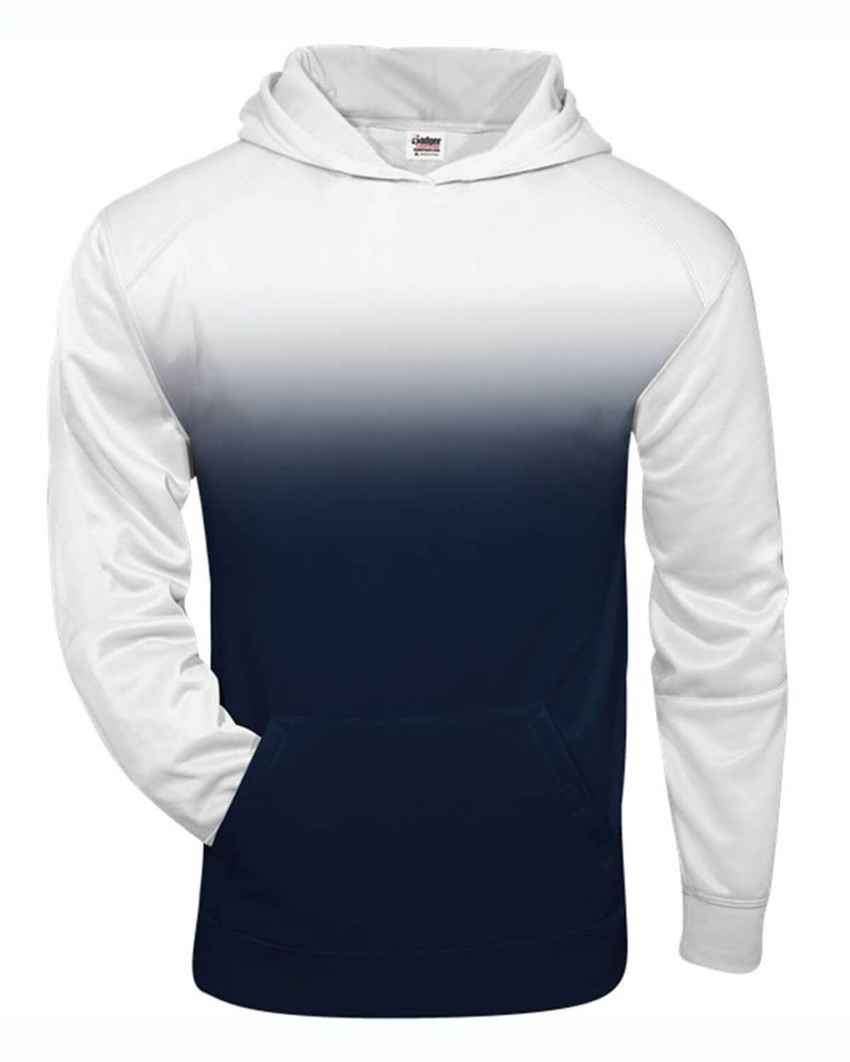 2403 Badger Youth Ombre Hooded Sweatshirt