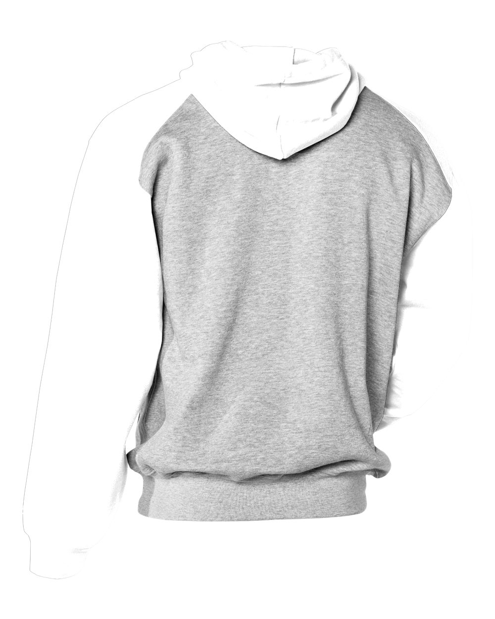 2449 Badger Youth Sport Athletic Fleece Hooded Sweatshirt 2449 Badger Youth Sport Athletic Fleece Hooded Sweatshirt - Back Image