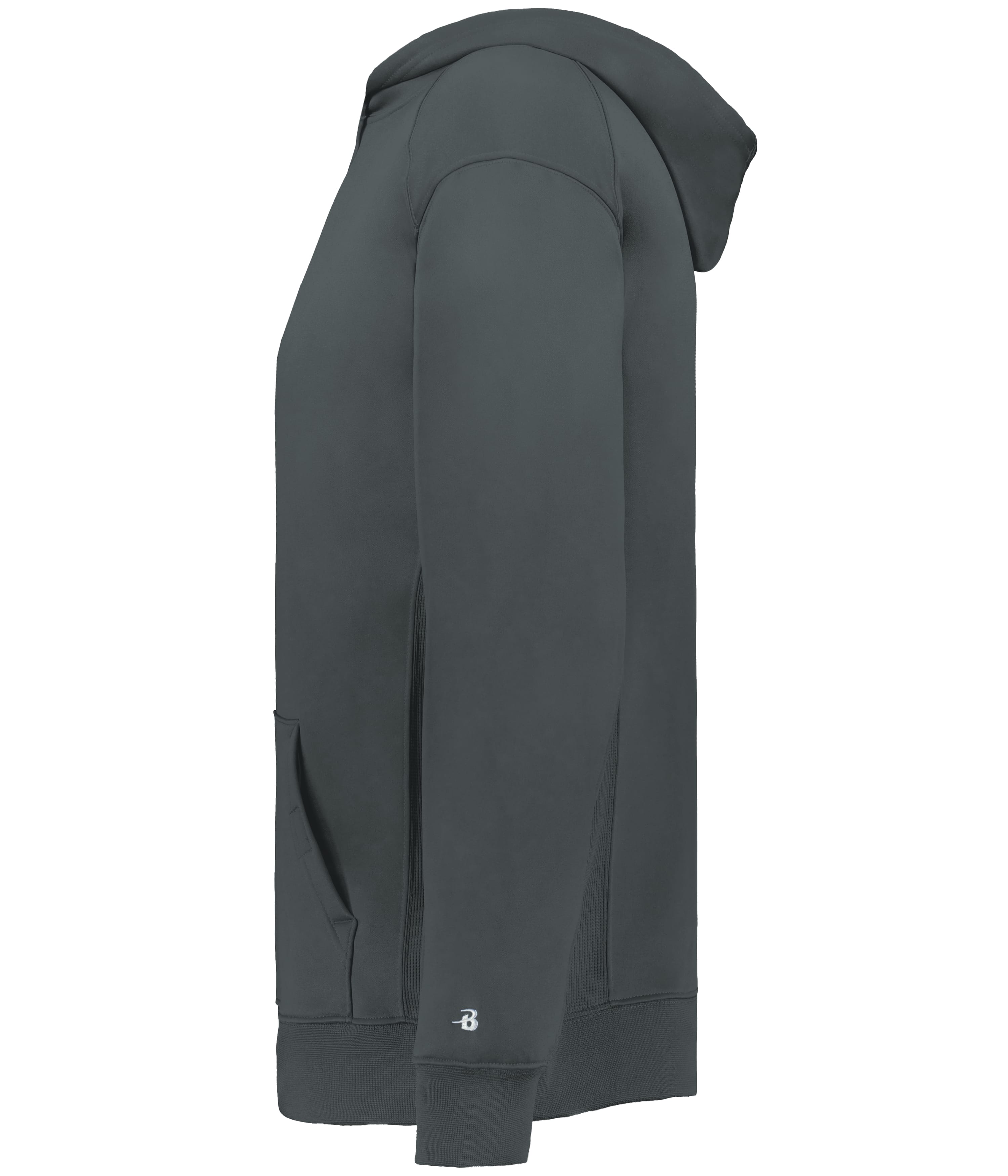 245400 BADGER YOUTH PERFORMANCE FLEECE HOODIE - Siide Image
