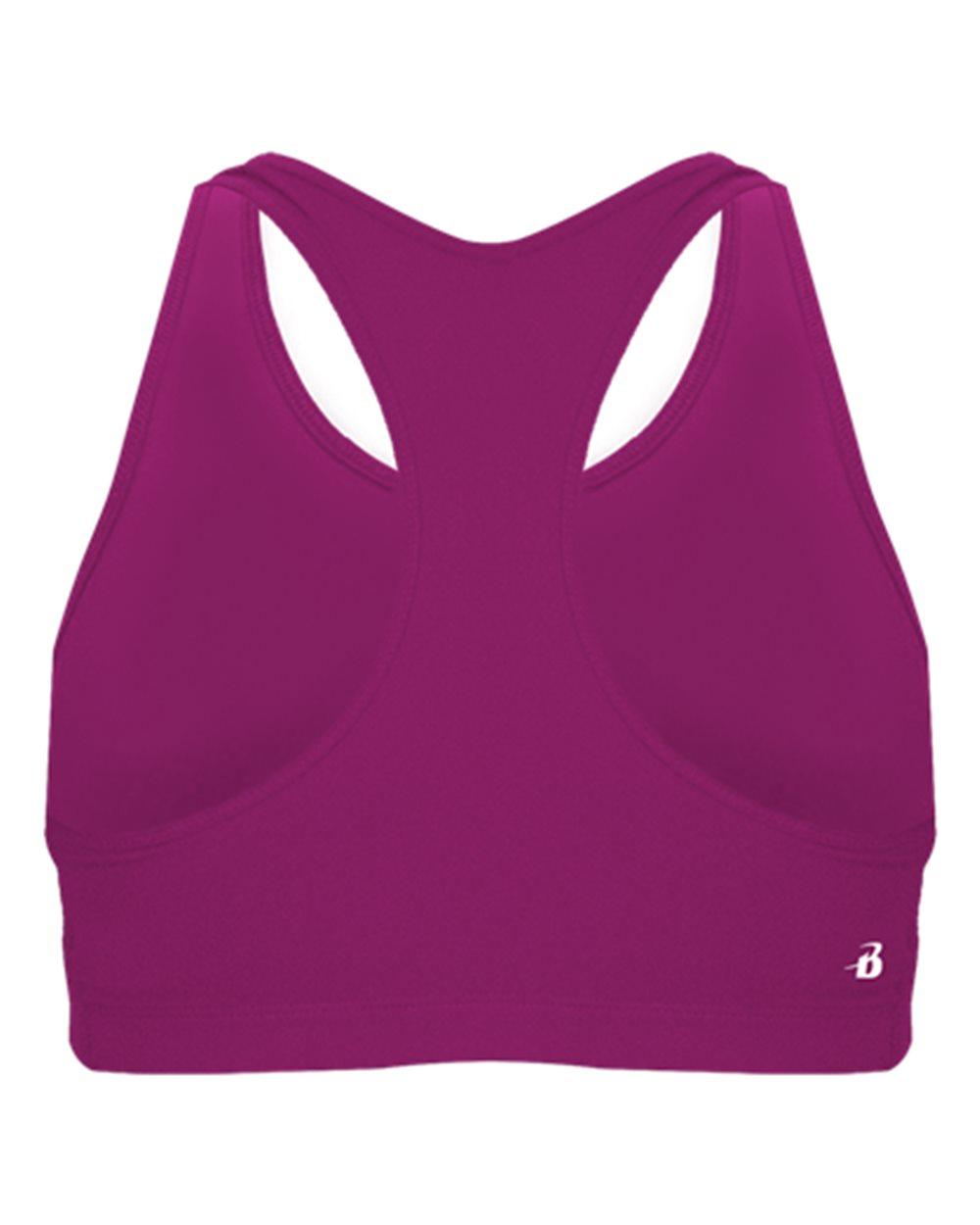 2636 Badger Girls B-Sport Bra Top - Back Image