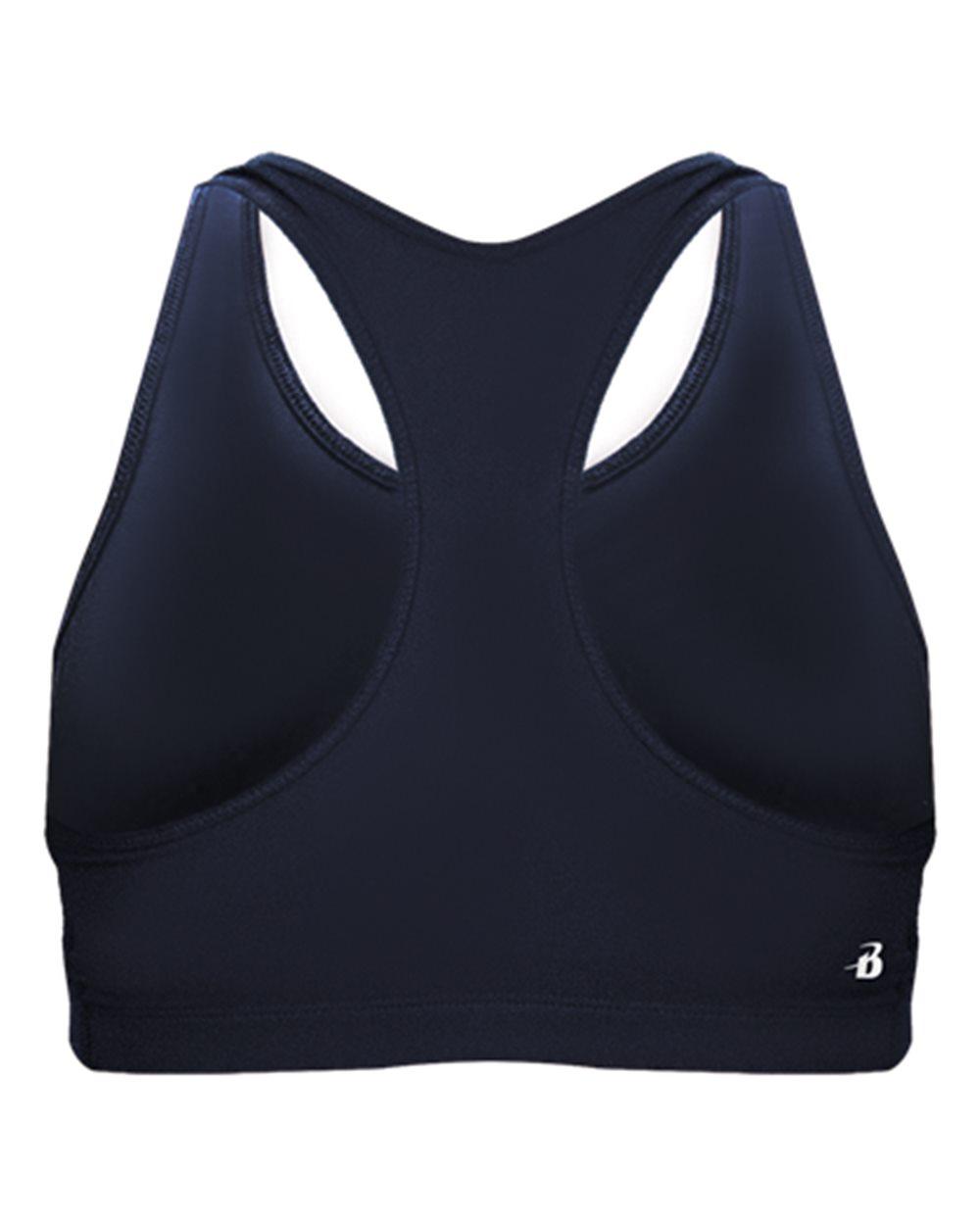 2636 Badger Girls B-Sport Bra Top - Back Image