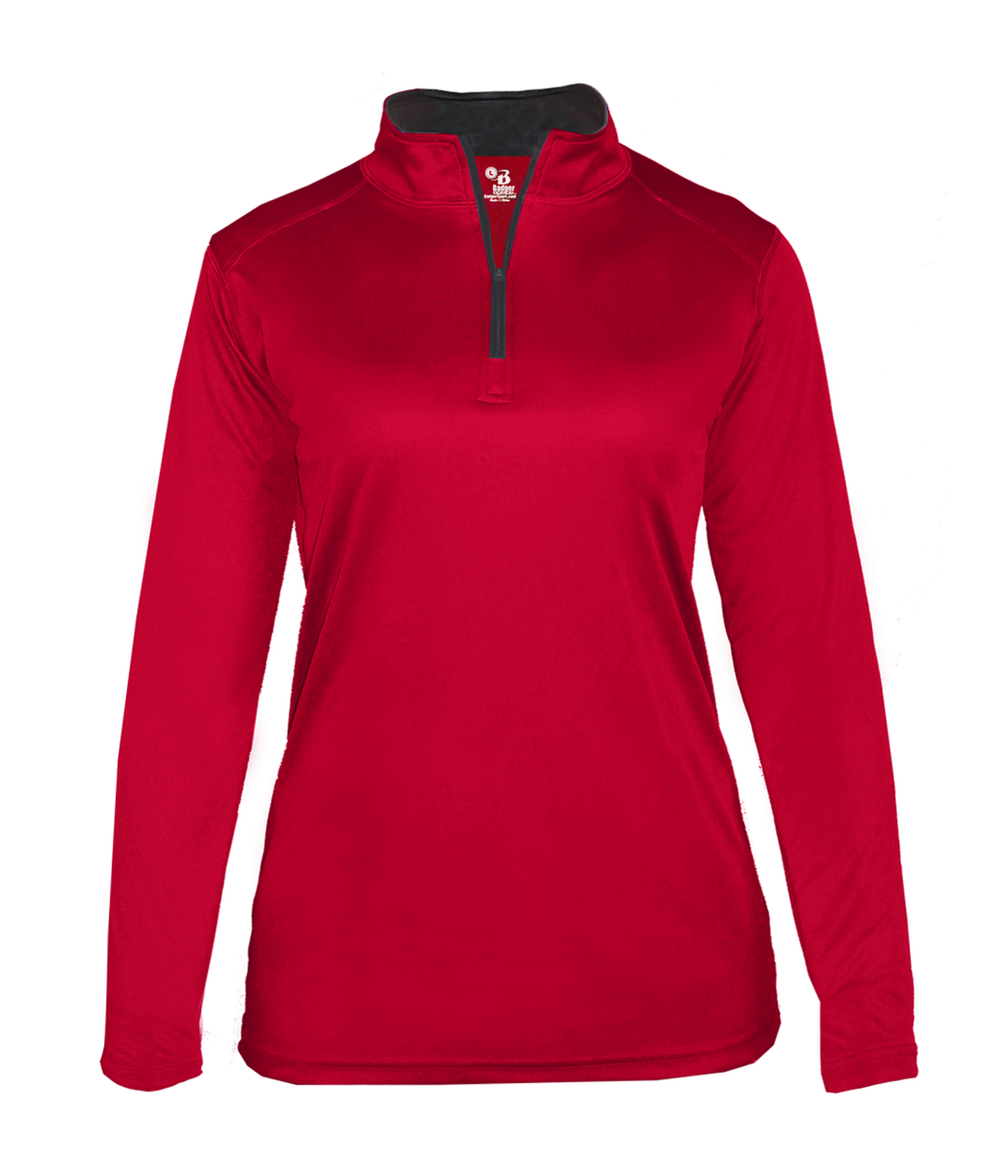 410300 BADGER LADIES B-CORE 1/4 ZIP PULLOVER