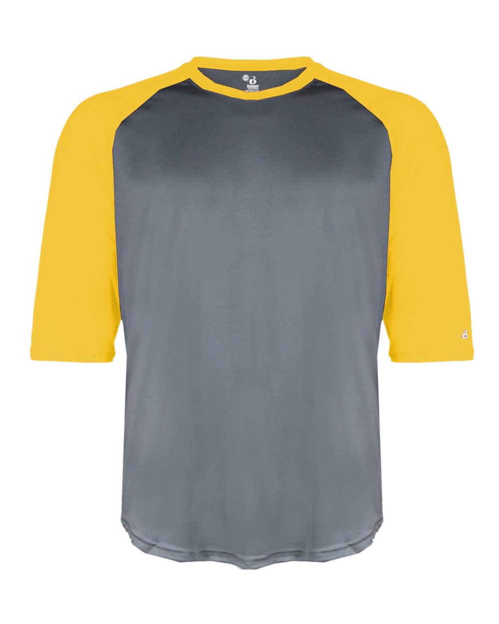 4133 Badger B-Core Three-Quarter Sleeve Baseball T-Shirt