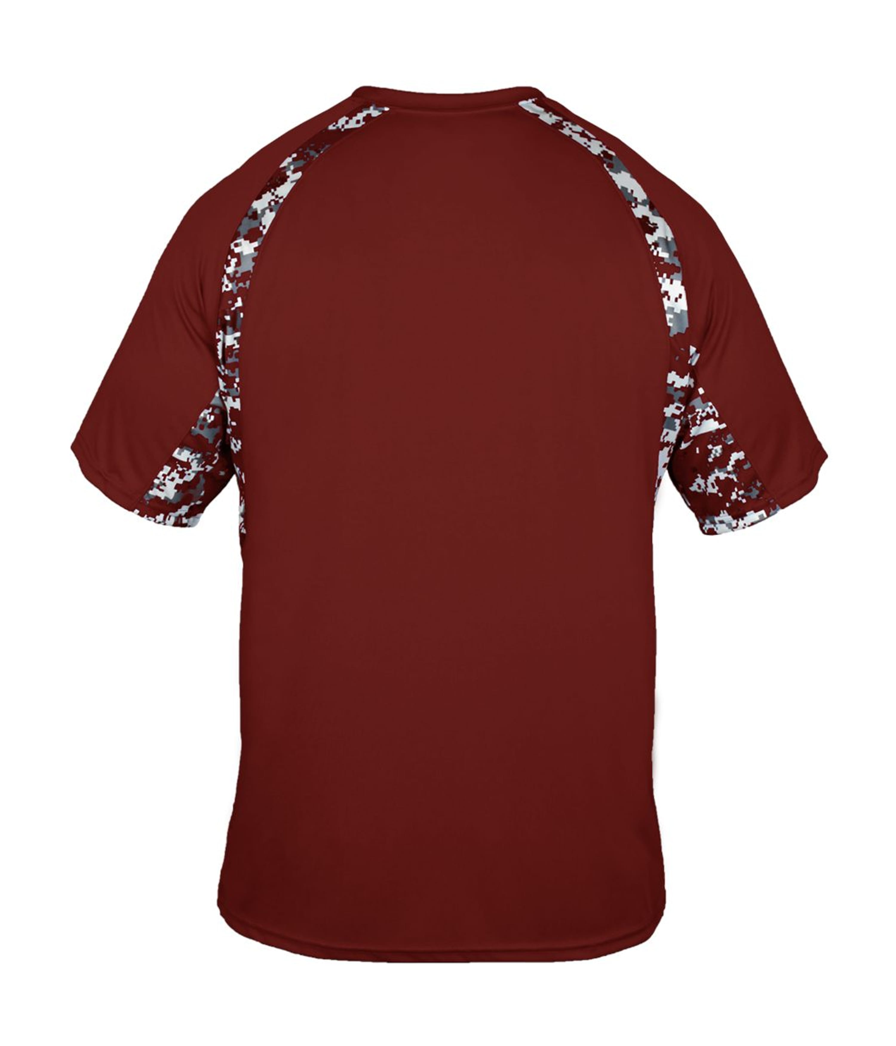 414000 BADGER DIGITAL HOOK TEE 414000 BADGER DIGITAL HOOK TEE - Back Image