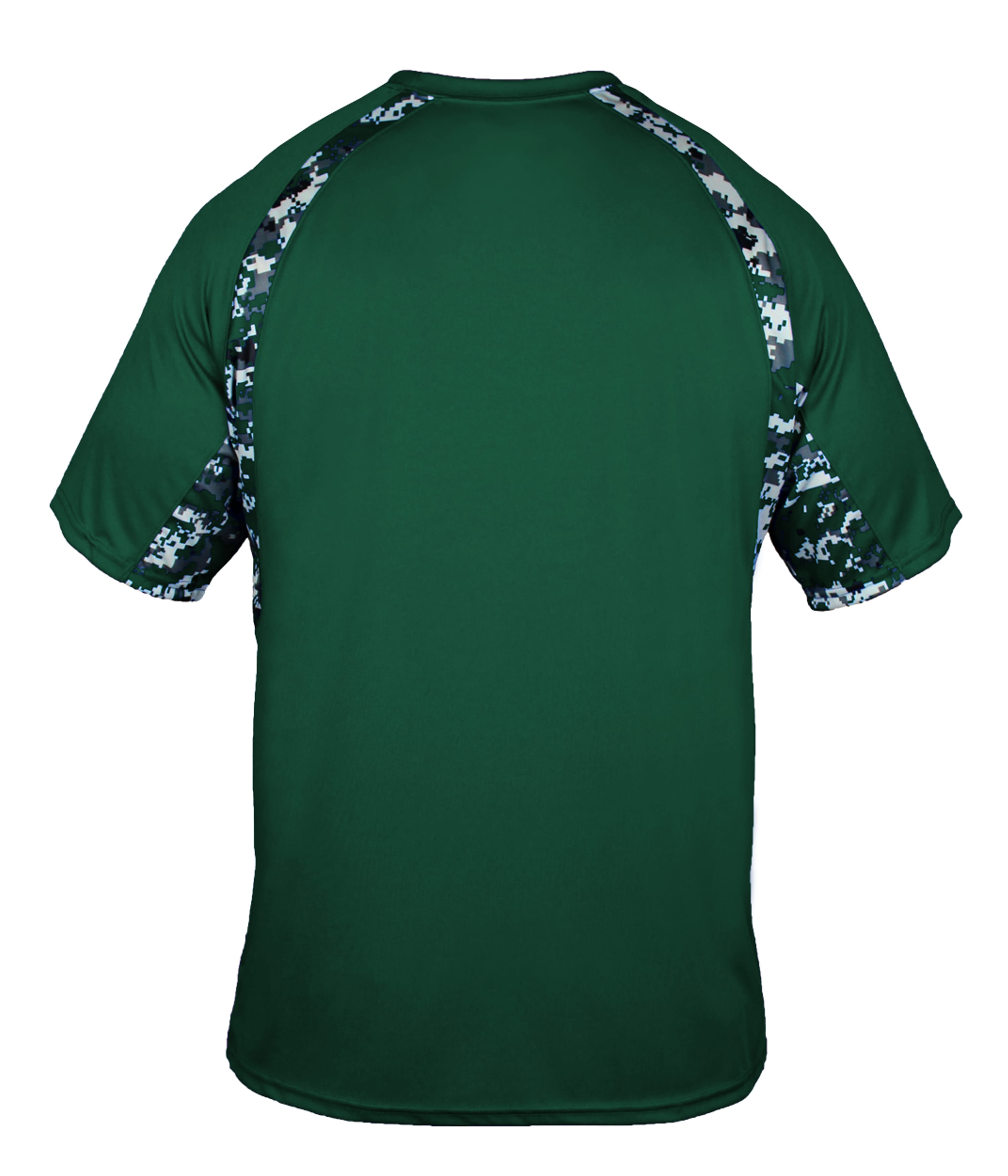 414000 BADGER DIGITAL HOOK TEE 414000 BADGER DIGITAL HOOK TEE - Back Image