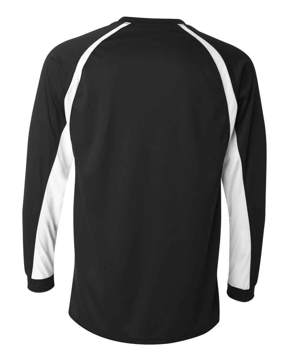 4154 Badger B-Core Hook Long Sleeve T-Shirt 4154 Badger B-Core Hook Long Sleeve T-Shirt - Back Image