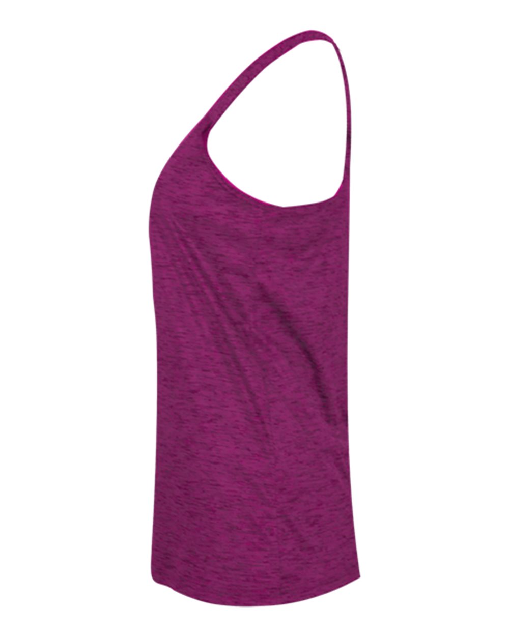4161 Badger Womens Tonal Blend Racerback Tank Top - Siide Image