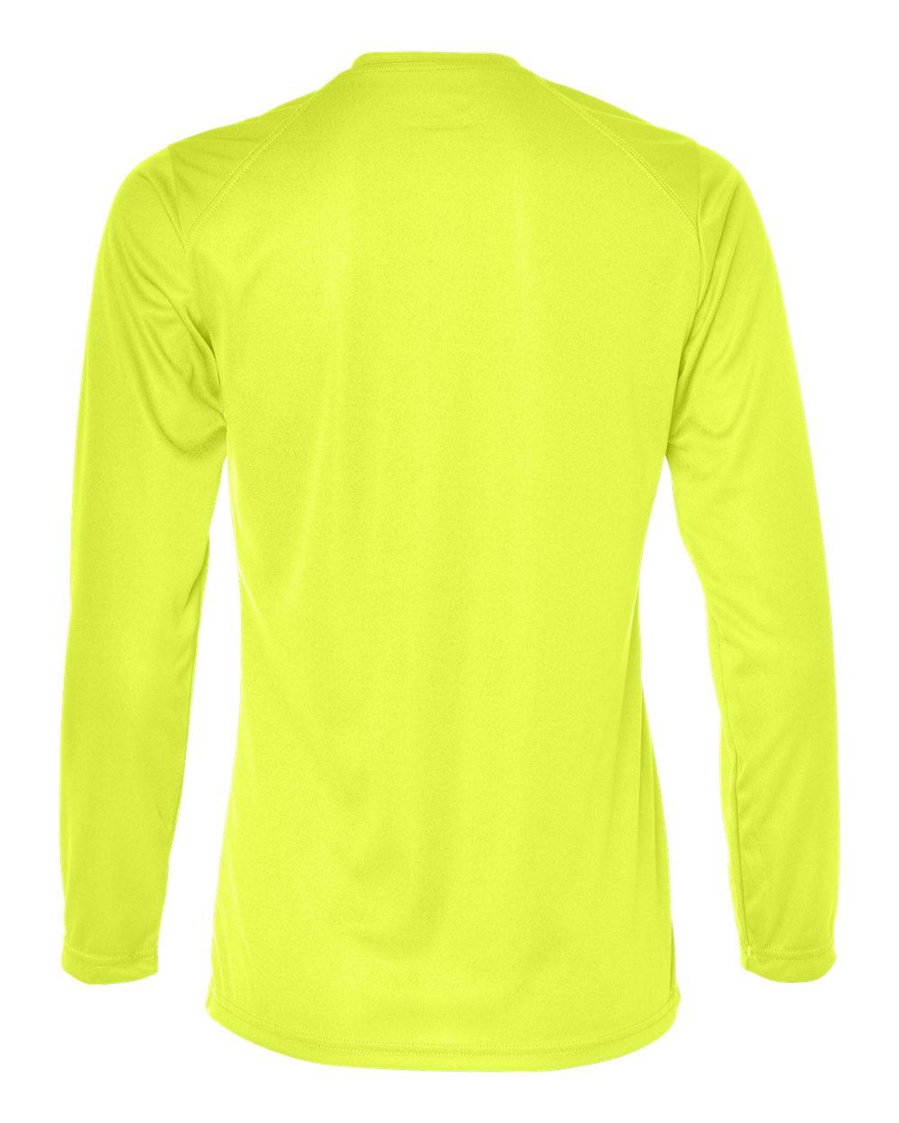 4164 Badger Womens B-Core Long Sleeve T-Shirt - Back Image