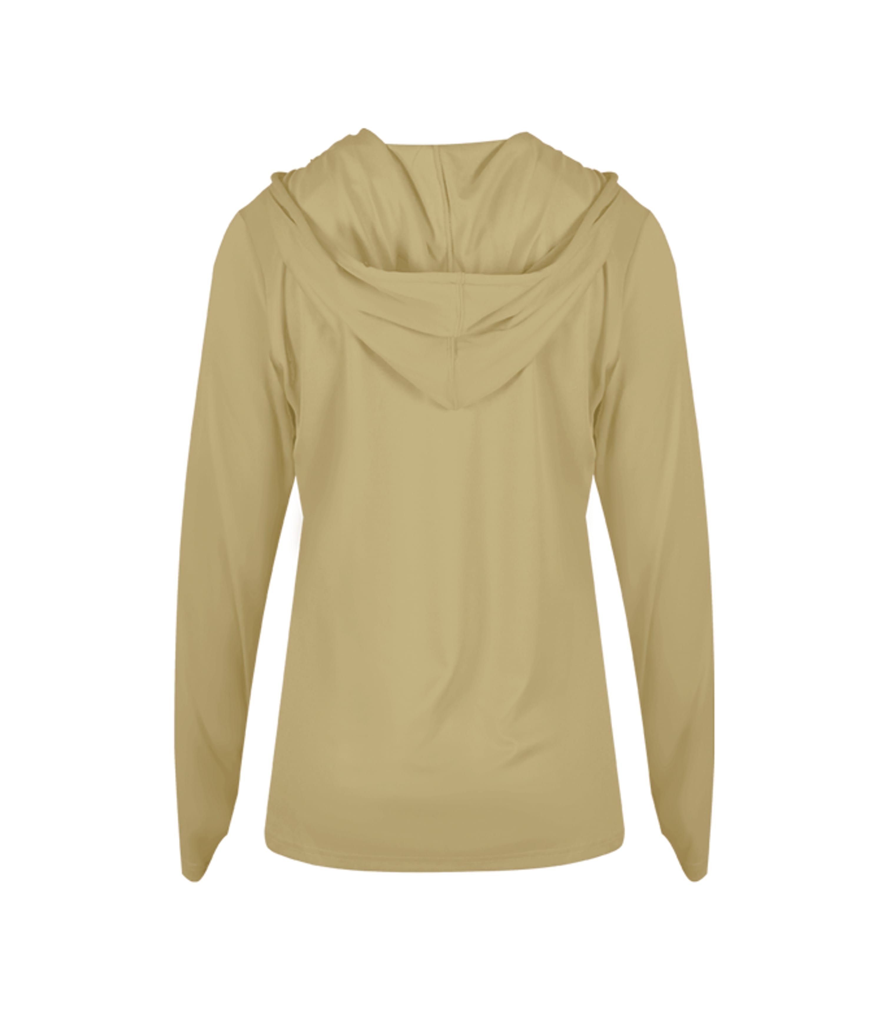 416500 BADGER LADIES B-CORE LONG SLEEVE HOODIE 416500 BADGER LADIES B-CORE LONG SLEEVE HOODIE - Back Image
