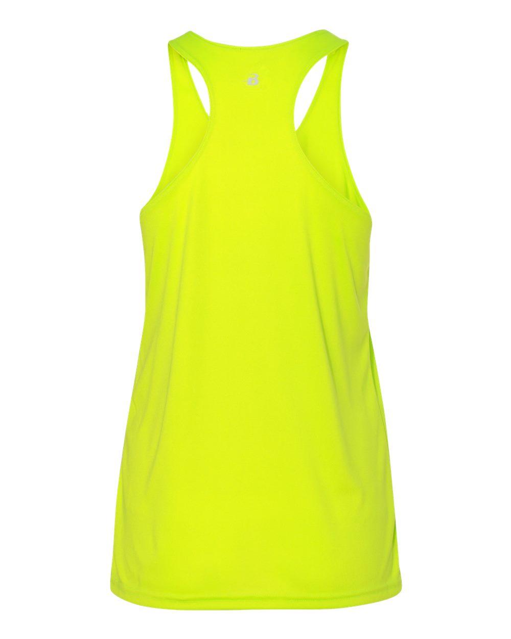 4166 Badger Women’s B-Core Racerback Tank Top - Back Image