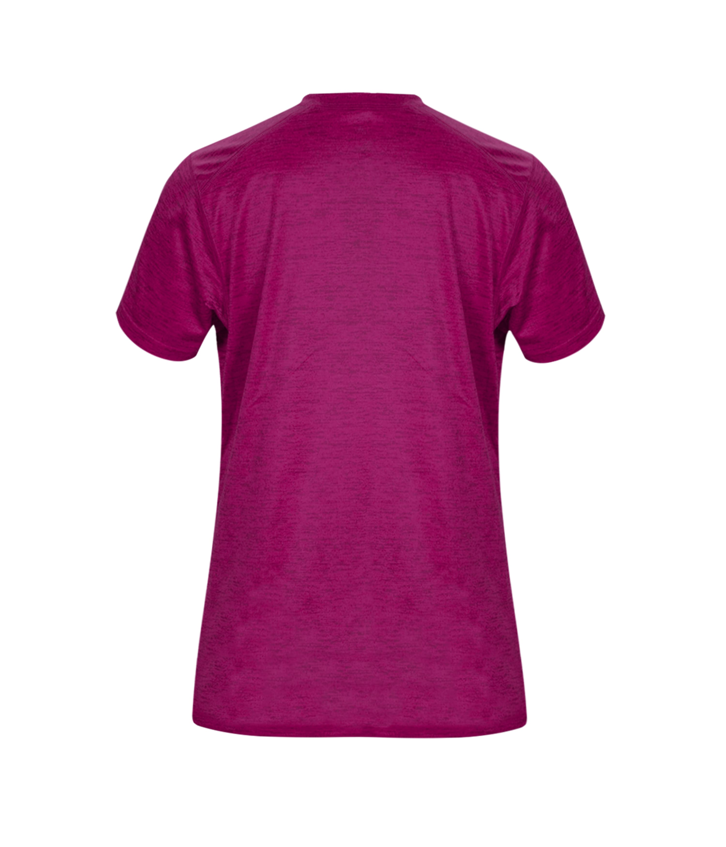 417500 BADGER TONAL BLEND LADIES V-NECK TEE - Back Image