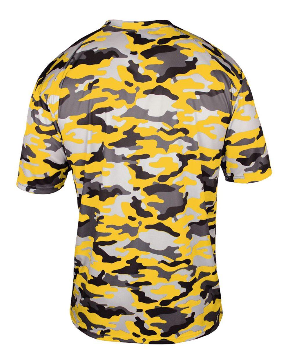4181 Badger Camo T-Shirt - Back Image